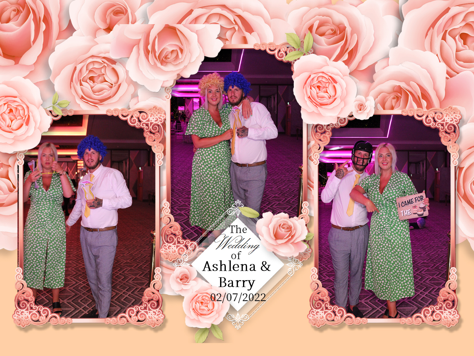 Ashlena & Barry's Wedding | View more photos from the event at my.specialeventsphotobooths.co.uk/u/SpecialEventsPhotoBooths/Ashlena-Barrys-Wedding
