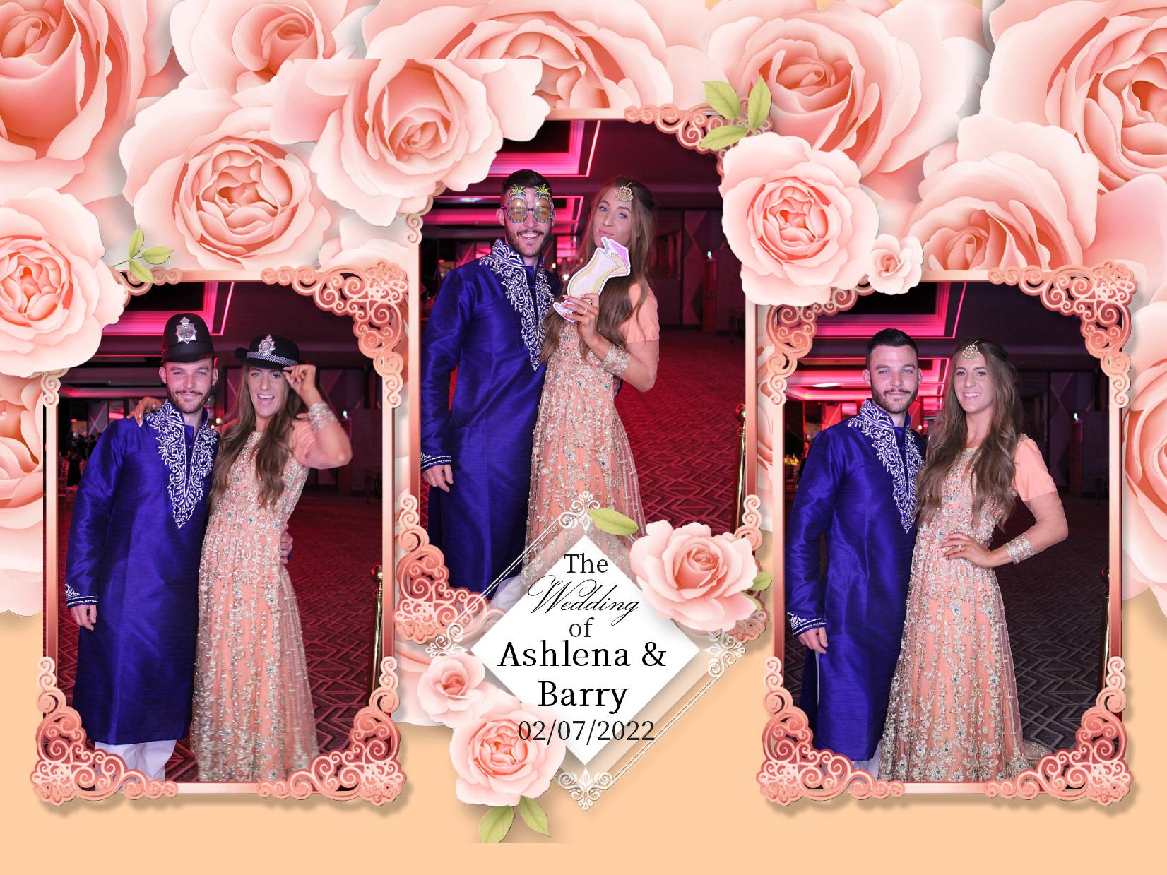 Ashlena & Barry's Wedding | View more photos from the event at my.specialeventsphotobooths.co.uk/u/SpecialEventsPhotoBooths/Ashlena-Barrys-Wedding