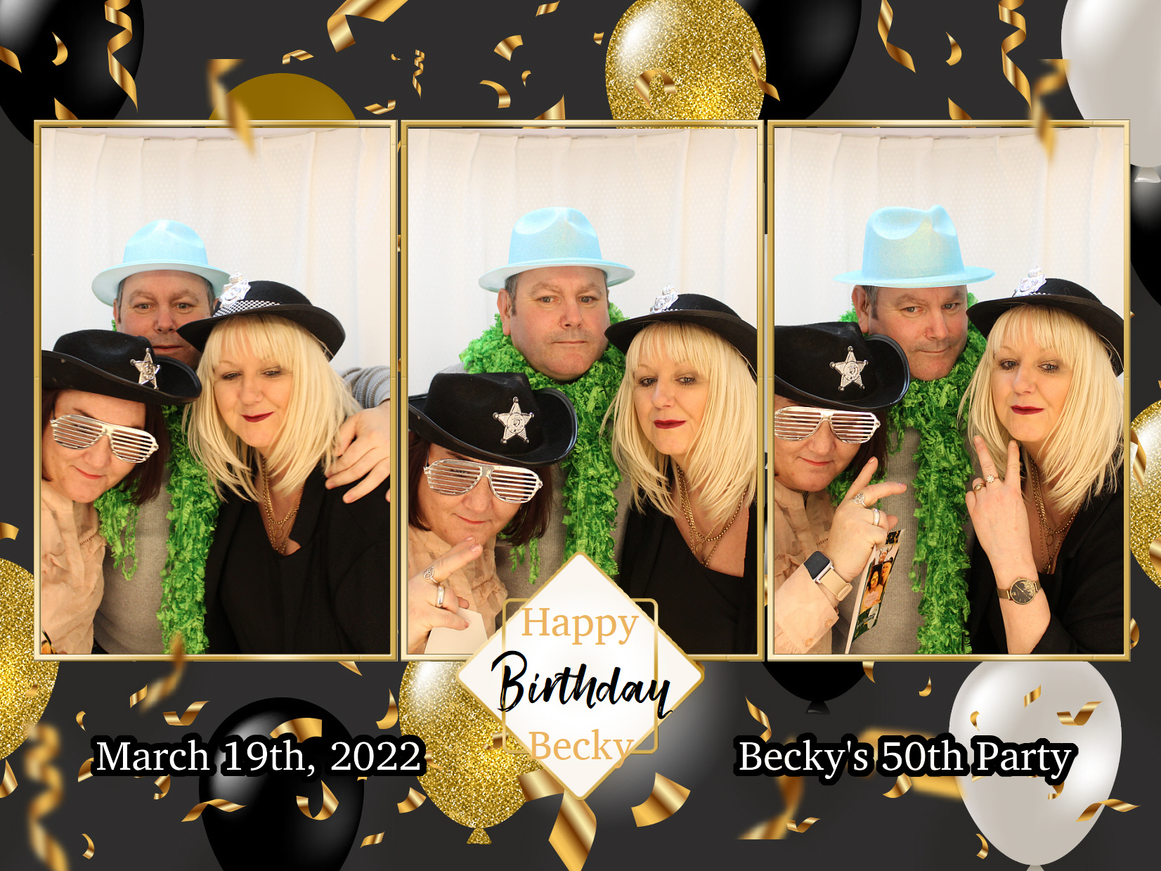 Becky's 50th Birthday Party | View more photos from the event at my.specialeventsphotobooths.co.uk/u/SpecialEventsPhotoBooths/Beckys-50th-Birthday-Party