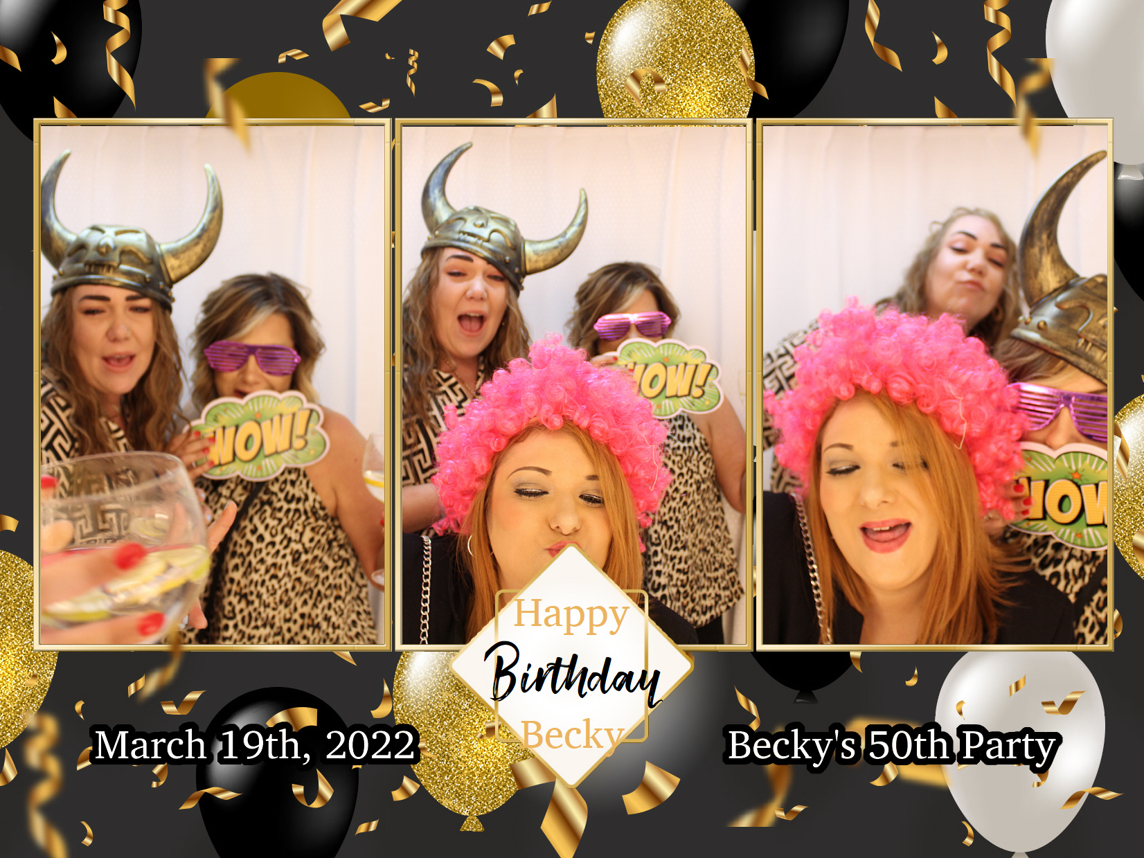 Becky's 50th Birthday Party | View more photos from the event at my.specialeventsphotobooths.co.uk/u/SpecialEventsPhotoBooths/Beckys-50th-Birthday-Party