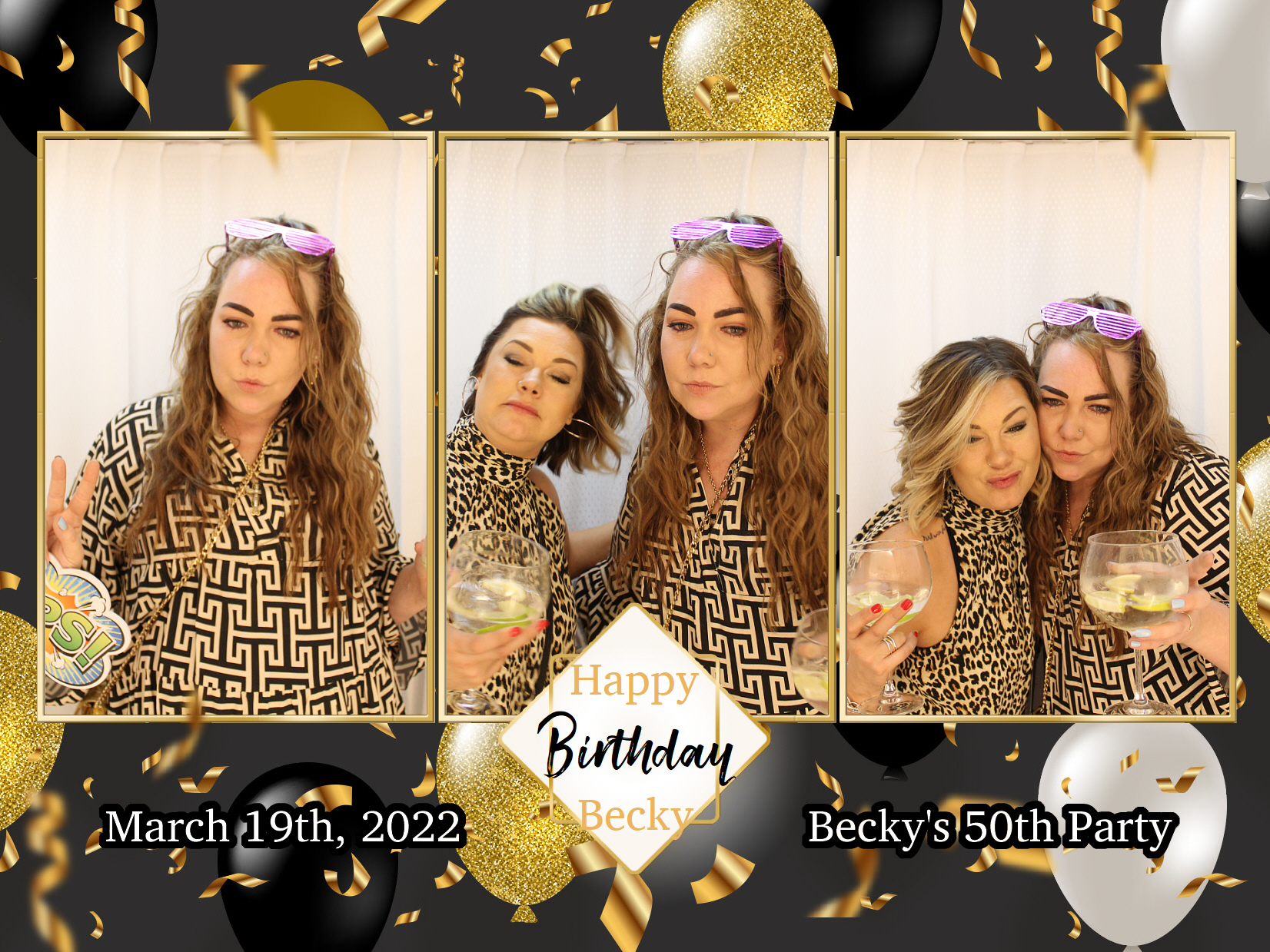 Becky's 50th Birthday Party | View more photos from the event at my.specialeventsphotobooths.co.uk/u/SpecialEventsPhotoBooths/Beckys-50th-Birthday-Party