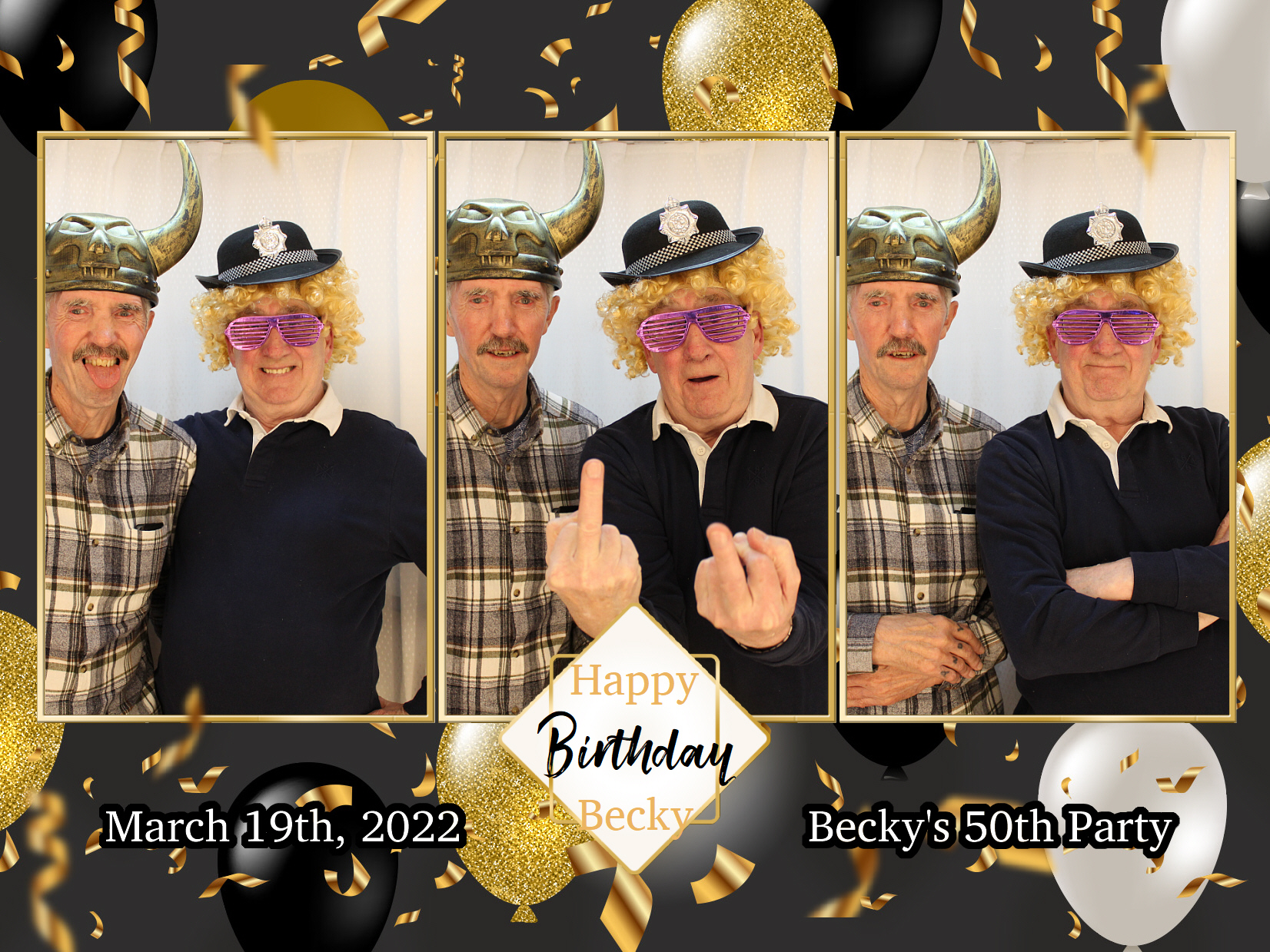 Becky's 50th Birthday Party | View more photos from the event at my.specialeventsphotobooths.co.uk/u/SpecialEventsPhotoBooths/Beckys-50th-Birthday-Party