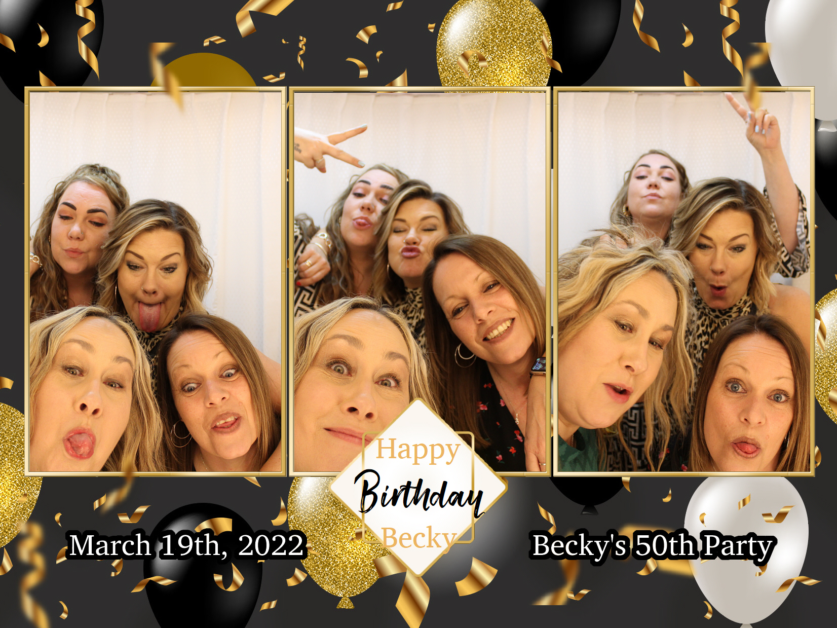 Becky's 50th Birthday Party | View more photos from the event at my.specialeventsphotobooths.co.uk/u/SpecialEventsPhotoBooths/Beckys-50th-Birthday-Party