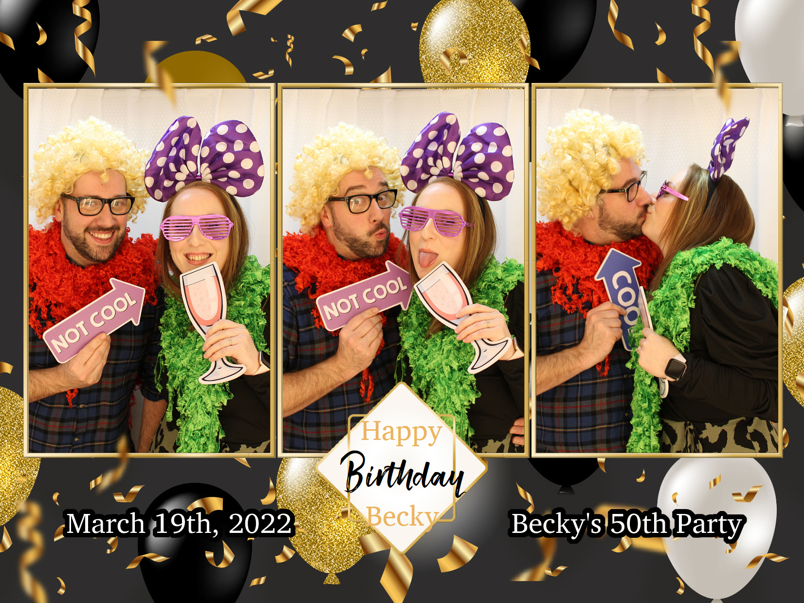 Becky's 50th Birthday Party | View more photos from the event at my.specialeventsphotobooths.co.uk/u/SpecialEventsPhotoBooths/Beckys-50th-Birthday-Party