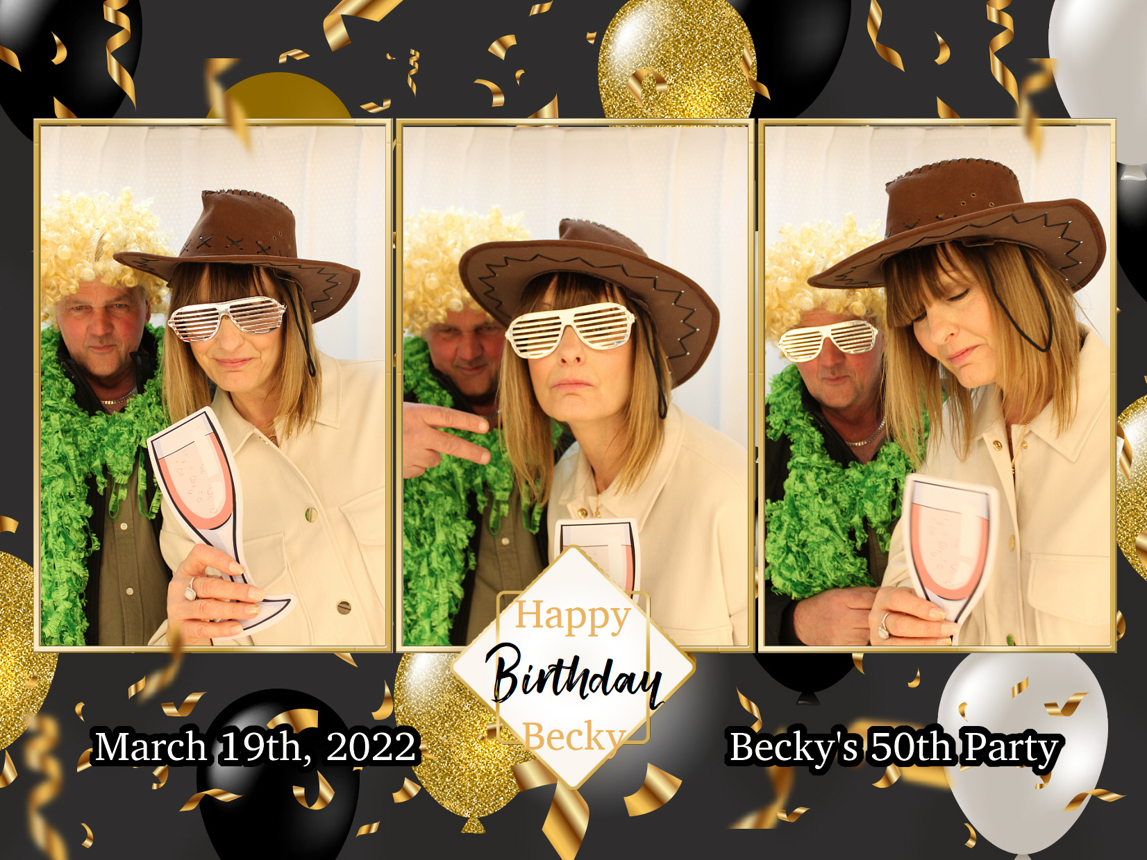 Becky's 50th Birthday Party | View more photos from the event at my.specialeventsphotobooths.co.uk/u/SpecialEventsPhotoBooths/Beckys-50th-Birthday-Party