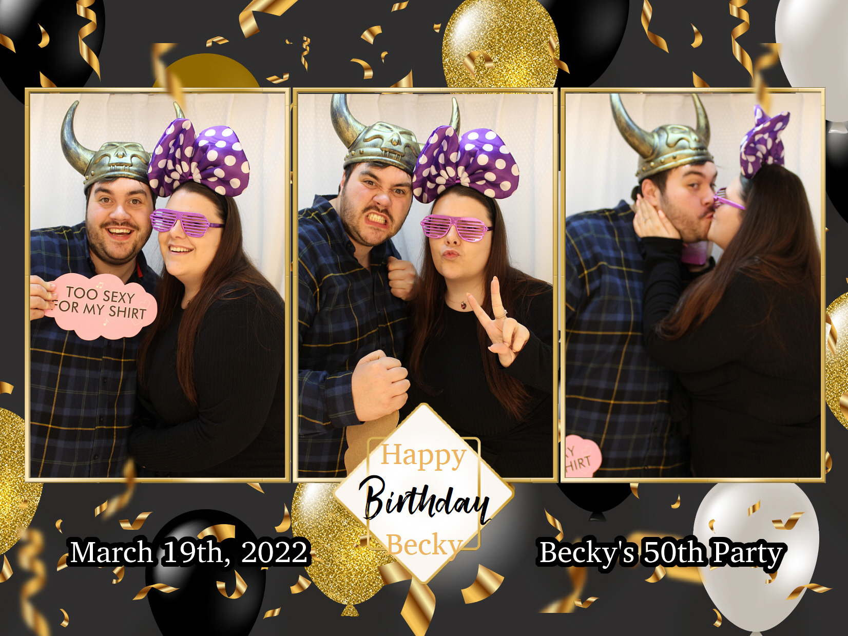 Becky's 50th Birthday Party | View more photos from the event at my.specialeventsphotobooths.co.uk/u/SpecialEventsPhotoBooths/Beckys-50th-Birthday-Party