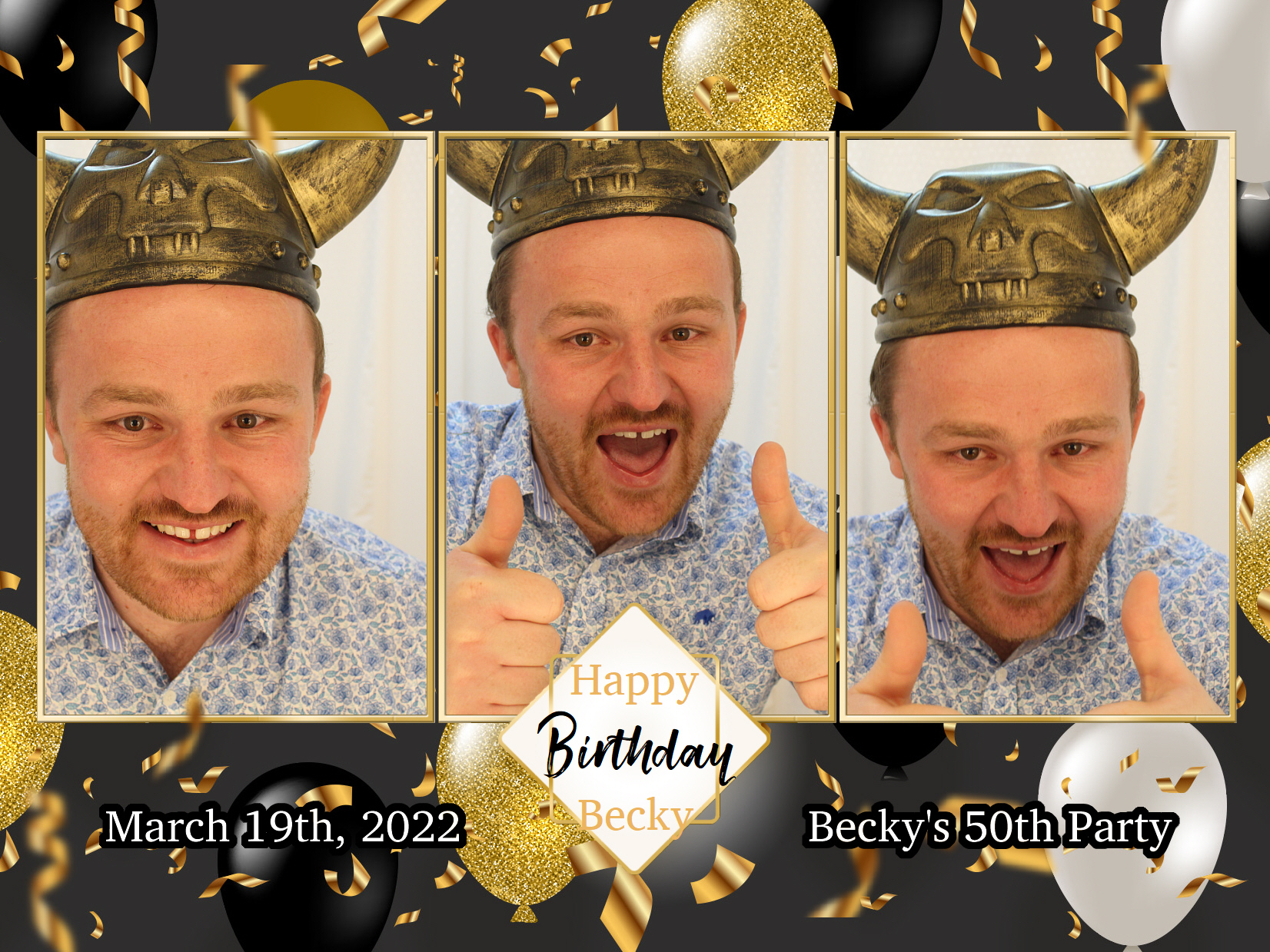 Becky's 50th Birthday Party | View more photos from the event at my.specialeventsphotobooths.co.uk/u/SpecialEventsPhotoBooths/Beckys-50th-Birthday-Party