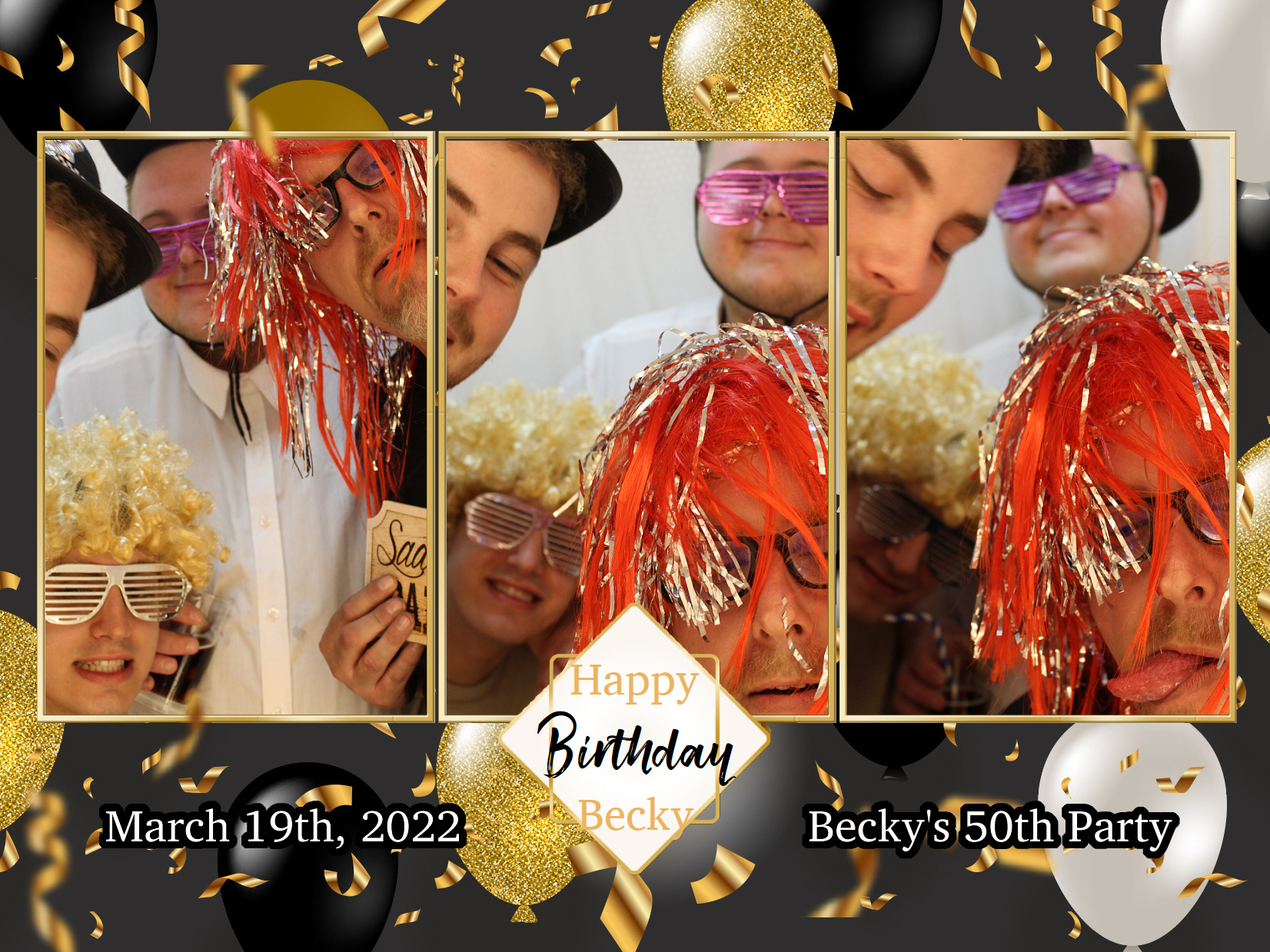 Becky's 50th Birthday Party | View more photos from the event at my.specialeventsphotobooths.co.uk/u/SpecialEventsPhotoBooths/Beckys-50th-Birthday-Party