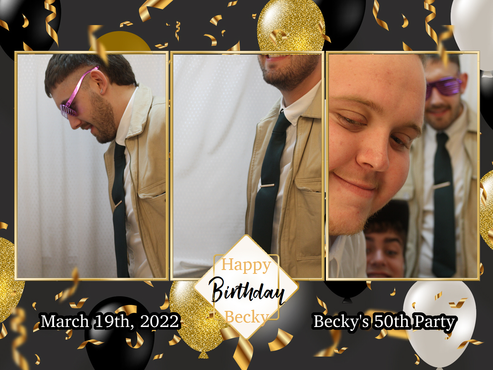 Becky's 50th Birthday Party | View more photos from the event at my.specialeventsphotobooths.co.uk/u/SpecialEventsPhotoBooths/Beckys-50th-Birthday-Party