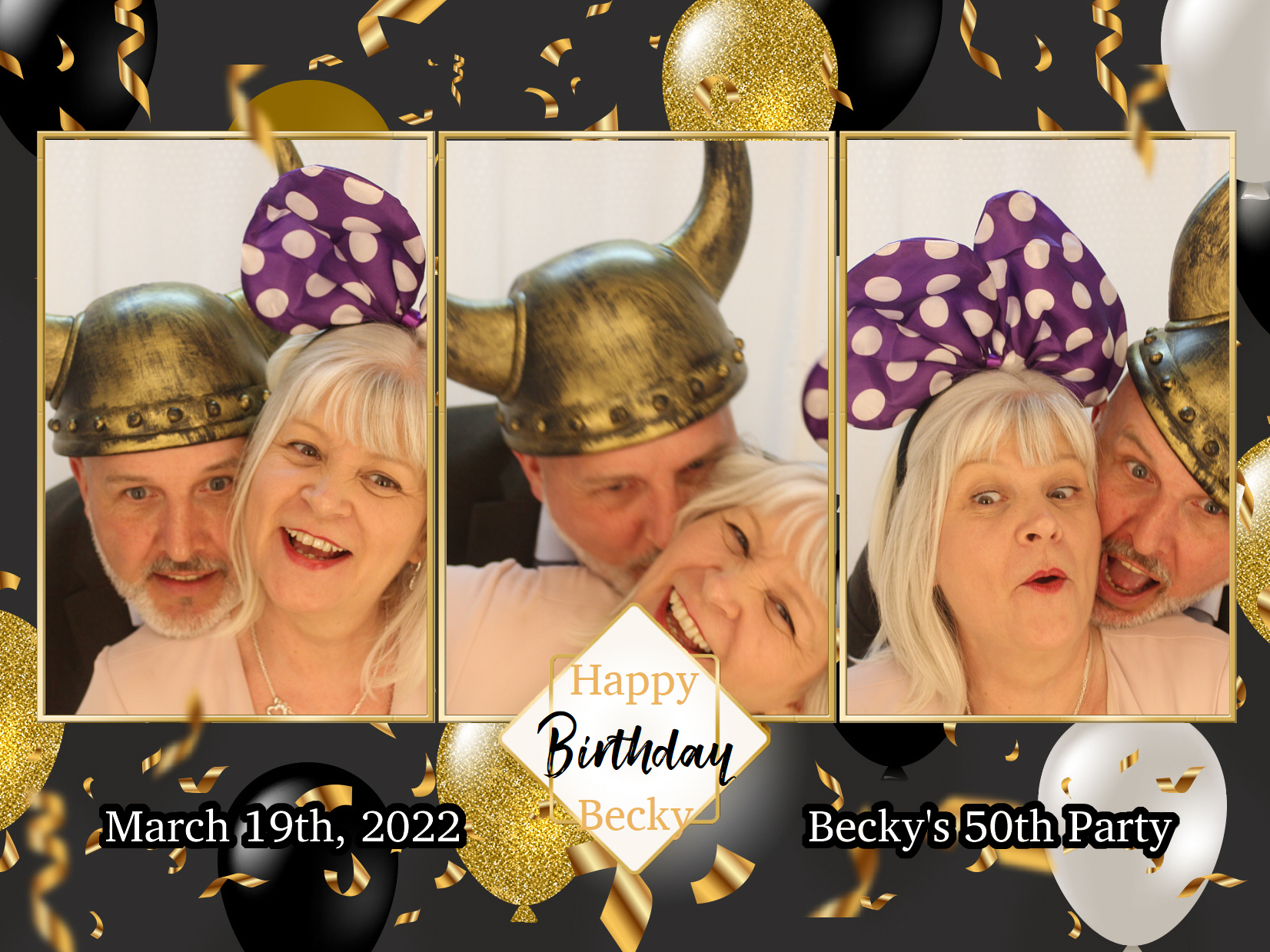 Becky's 50th Birthday Party | View more photos from the event at my.specialeventsphotobooths.co.uk/u/SpecialEventsPhotoBooths/Beckys-50th-Birthday-Party