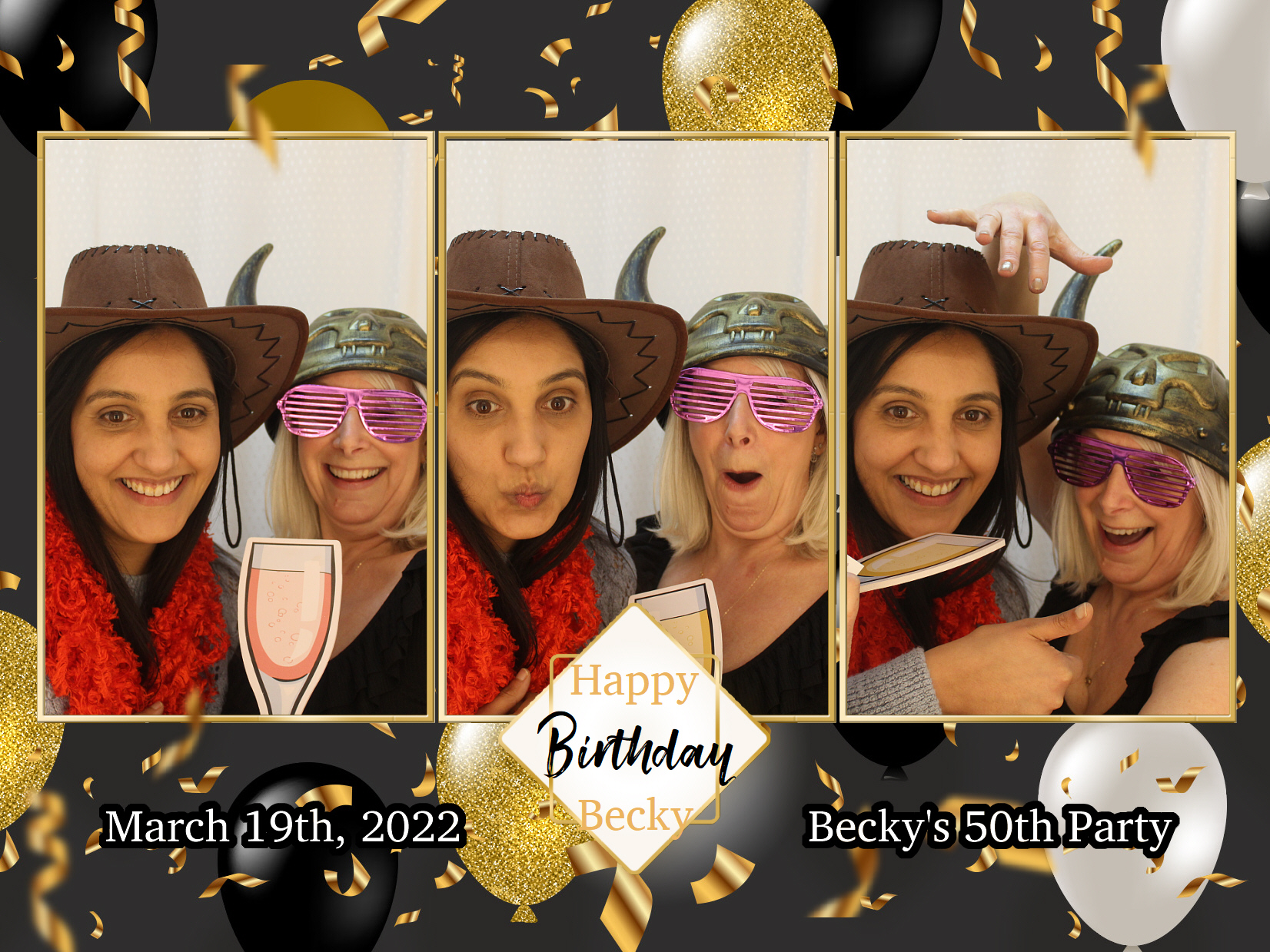 Becky's 50th Birthday Party | View more photos from the event at my.specialeventsphotobooths.co.uk/u/SpecialEventsPhotoBooths/Beckys-50th-Birthday-Party