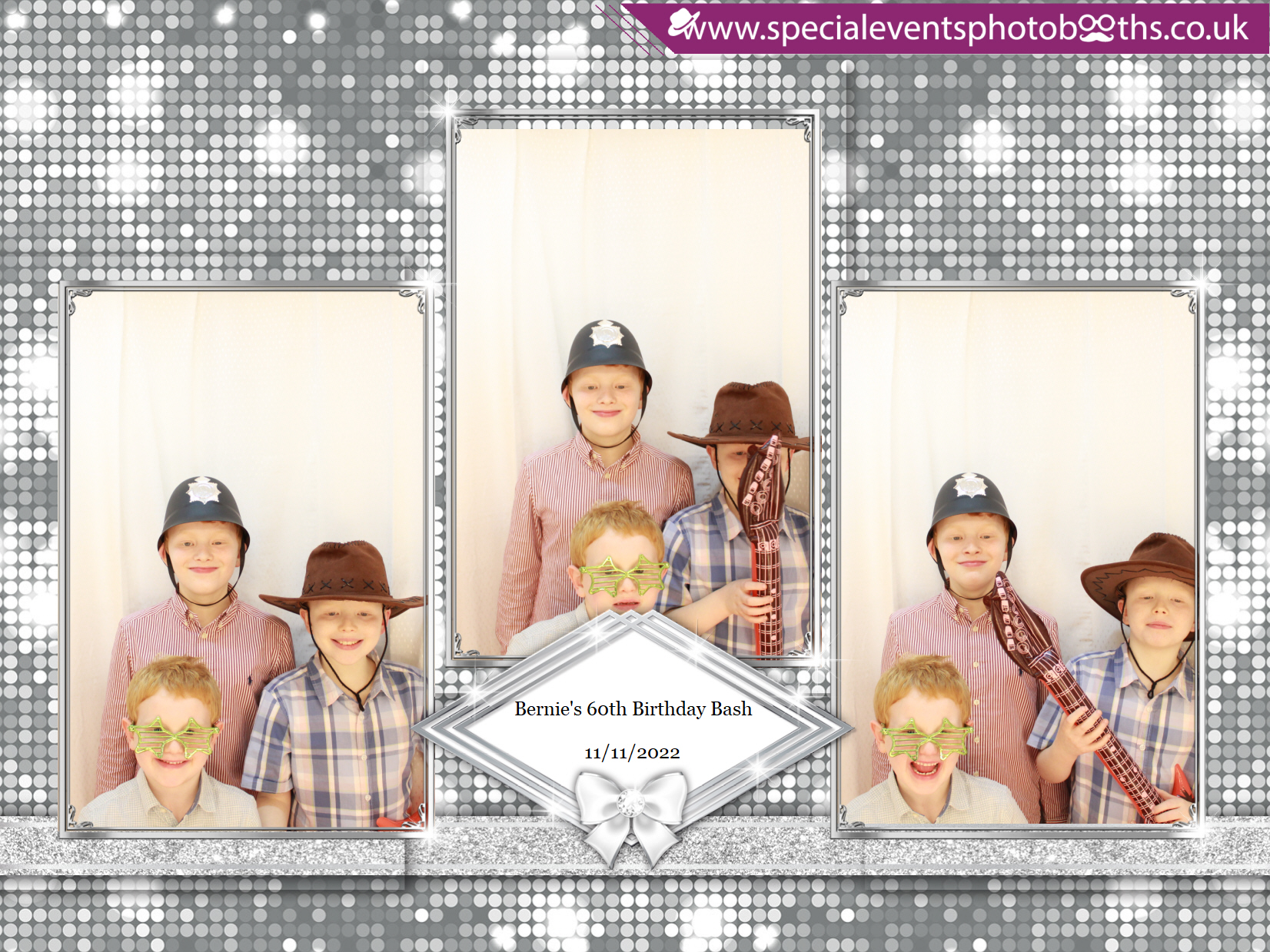 Bernie's 60th Birthday Bash | View more photos from the event at my.specialeventsphotobooths.co.uk/u/SpecialEventsPhotoBooths/Bernies-60th-Birthday-Bash