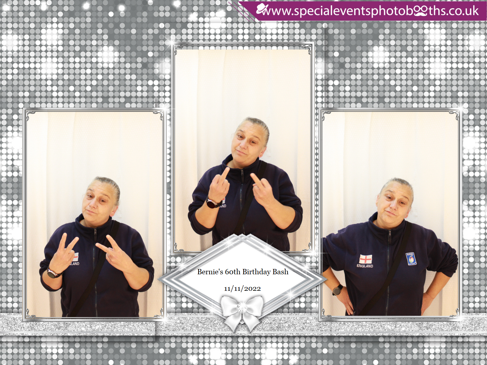 Bernie's 60th Birthday Bash | View more photos from the event at my.specialeventsphotobooths.co.uk/u/SpecialEventsPhotoBooths/Bernies-60th-Birthday-Bash