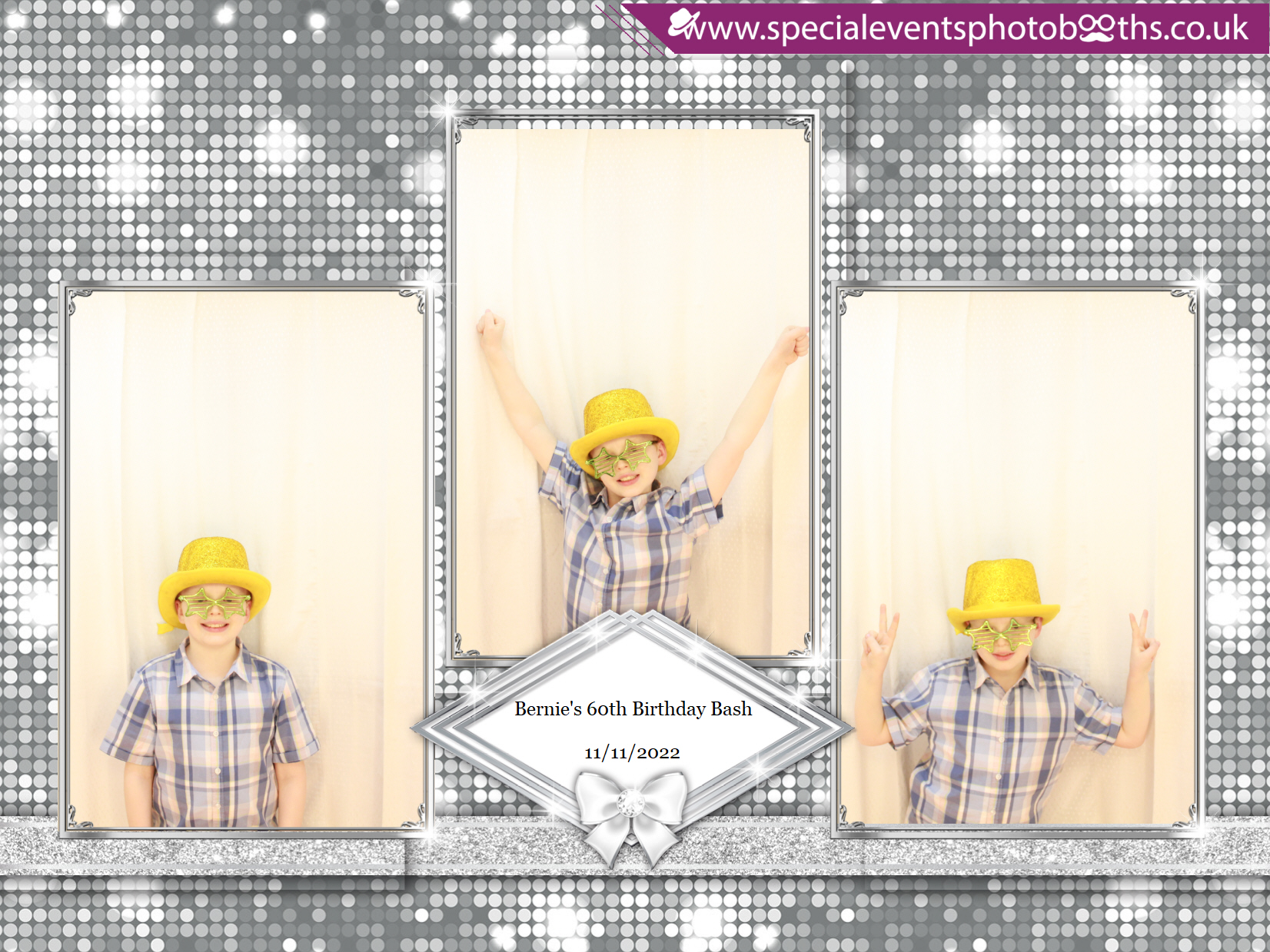 Bernie's 60th Birthday Bash | View more photos from the event at my.specialeventsphotobooths.co.uk/u/SpecialEventsPhotoBooths/Bernies-60th-Birthday-Bash