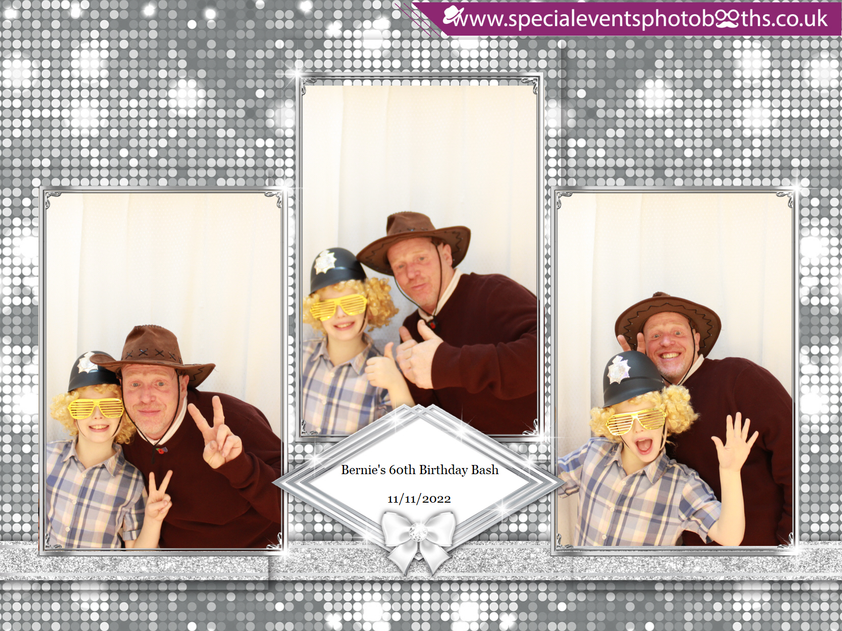 Bernie's 60th Birthday Bash | View more photos from the event at my.specialeventsphotobooths.co.uk/u/SpecialEventsPhotoBooths/Bernies-60th-Birthday-Bash