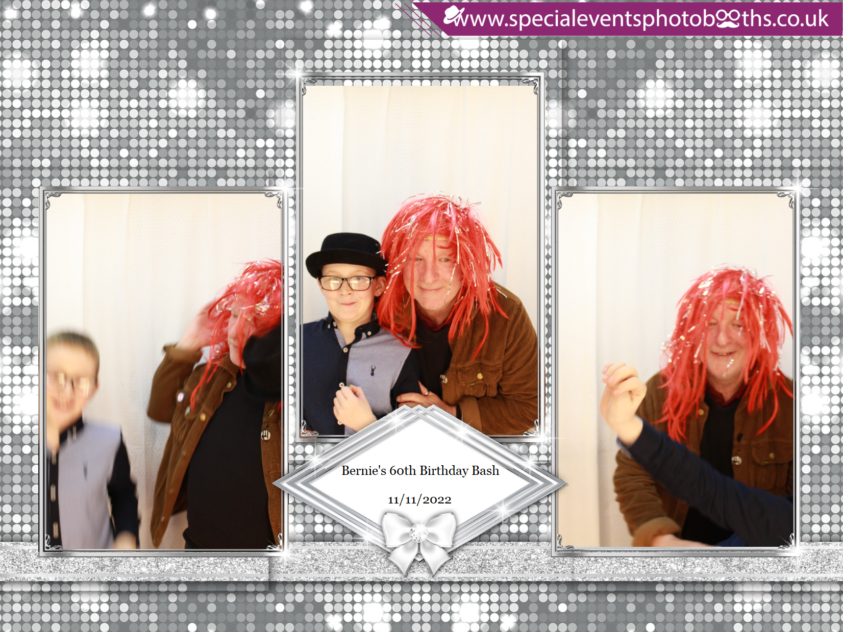 Bernie's 60th Birthday Bash | View more photos from the event at my.specialeventsphotobooths.co.uk/u/SpecialEventsPhotoBooths/Bernies-60th-Birthday-Bash