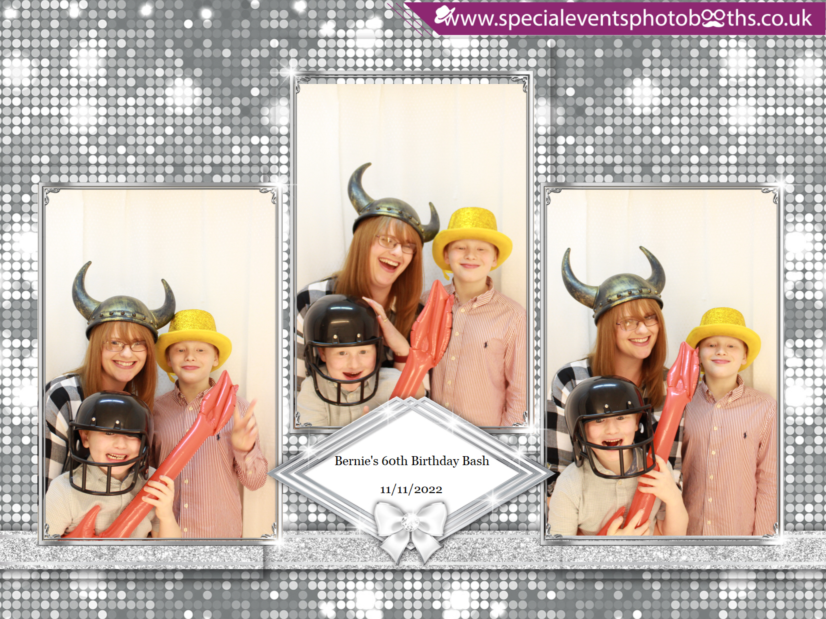 Bernie's 60th Birthday Bash | View more photos from the event at my.specialeventsphotobooths.co.uk/u/SpecialEventsPhotoBooths/Bernies-60th-Birthday-Bash