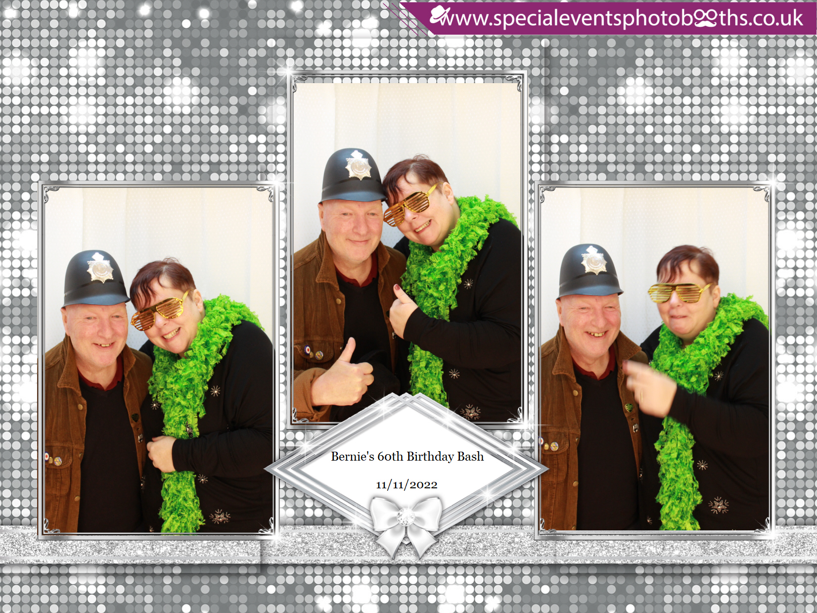 Bernie's 60th Birthday Bash | View more photos from the event at my.specialeventsphotobooths.co.uk/u/SpecialEventsPhotoBooths/Bernies-60th-Birthday-Bash