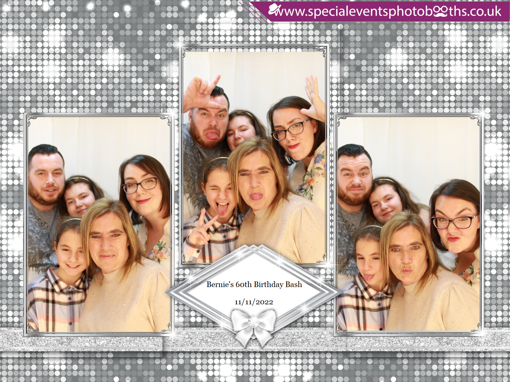 Bernie's 60th Birthday Bash | View more photos from the event at my.specialeventsphotobooths.co.uk/u/SpecialEventsPhotoBooths/Bernies-60th-Birthday-Bash