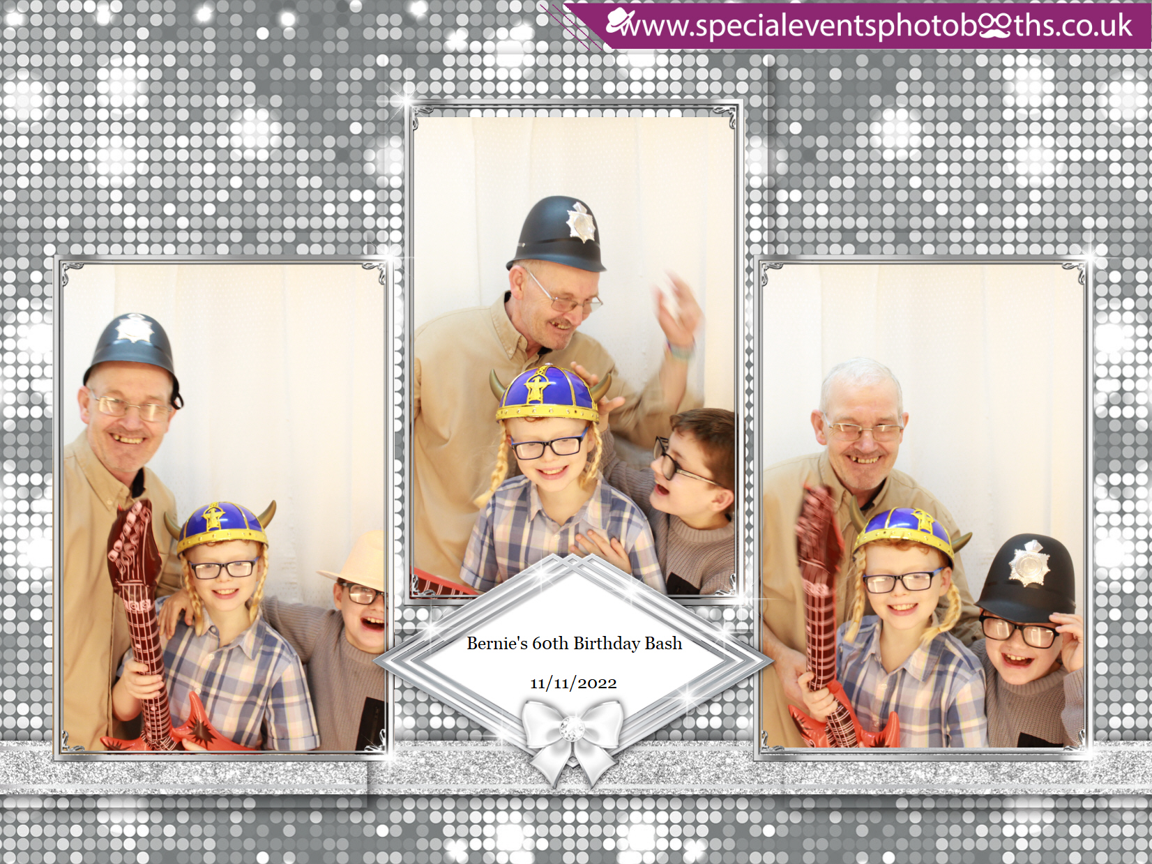 Bernie's 60th Birthday Bash | View more photos from the event at my.specialeventsphotobooths.co.uk/u/SpecialEventsPhotoBooths/Bernies-60th-Birthday-Bash