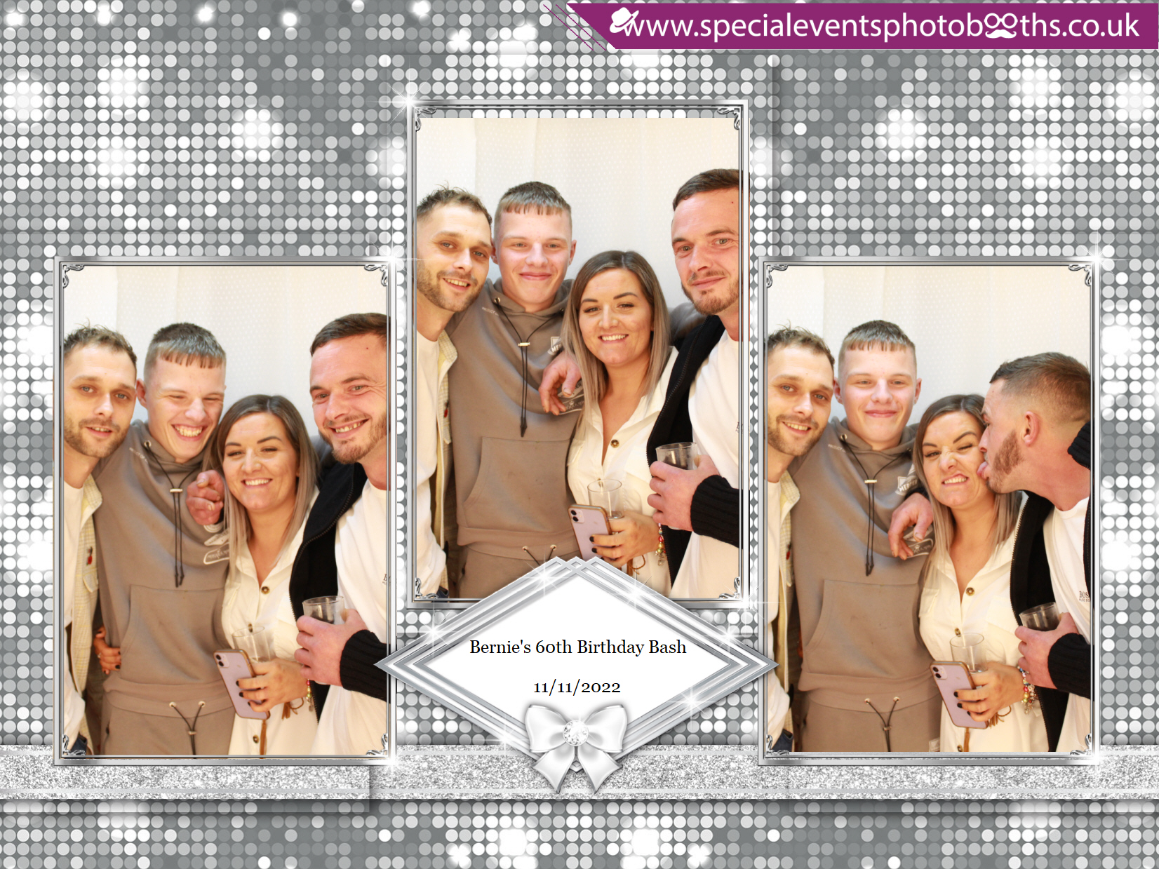 Bernie's 60th Birthday Bash | View more photos from the event at my.specialeventsphotobooths.co.uk/u/SpecialEventsPhotoBooths/Bernies-60th-Birthday-Bash