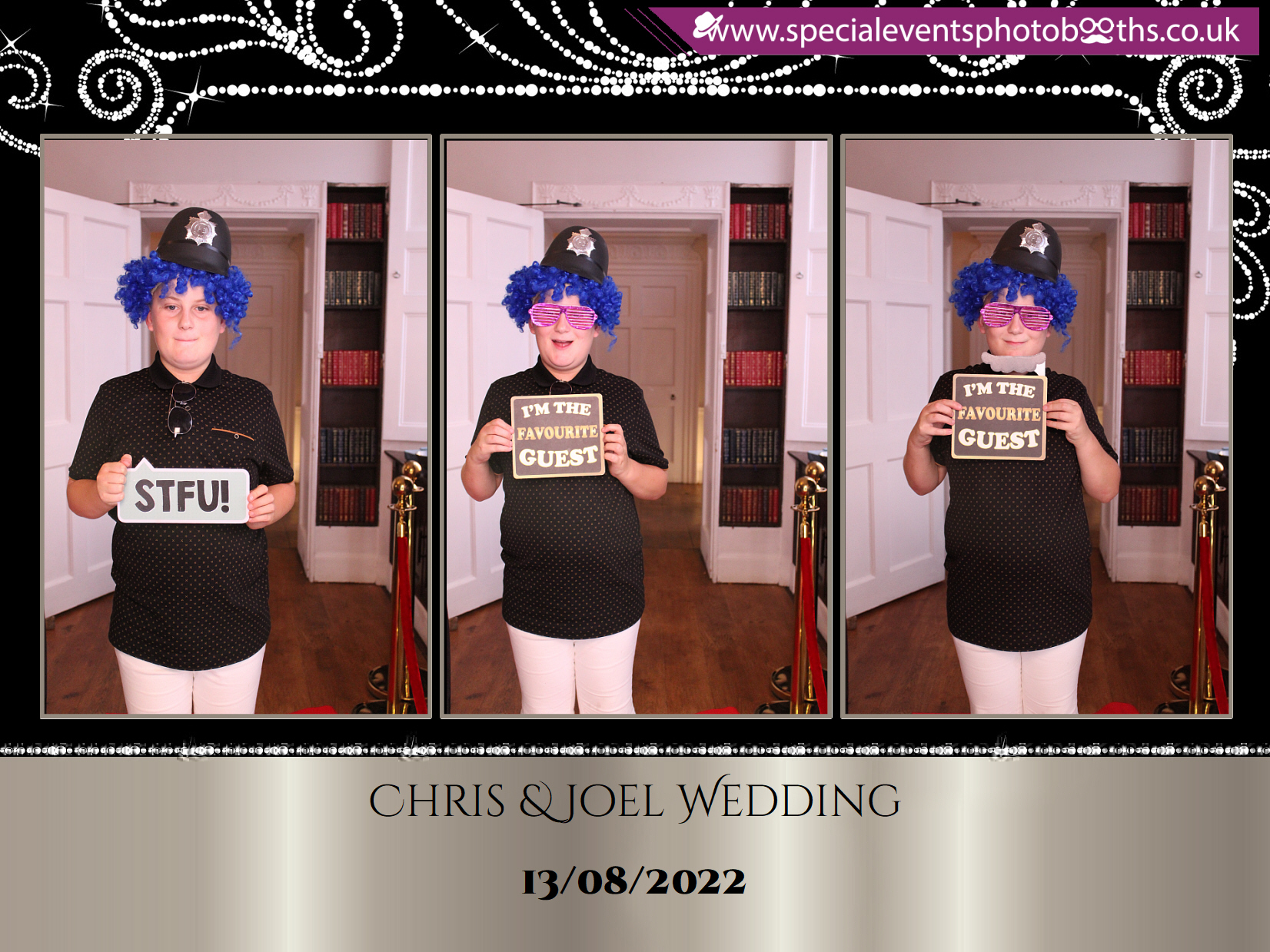 Chris & Joel Wedding | View more photos from the event at my.specialeventsphotobooths.co.uk/u/SpecialEventsPhotoBooths/Chris-Joel-Wedding
