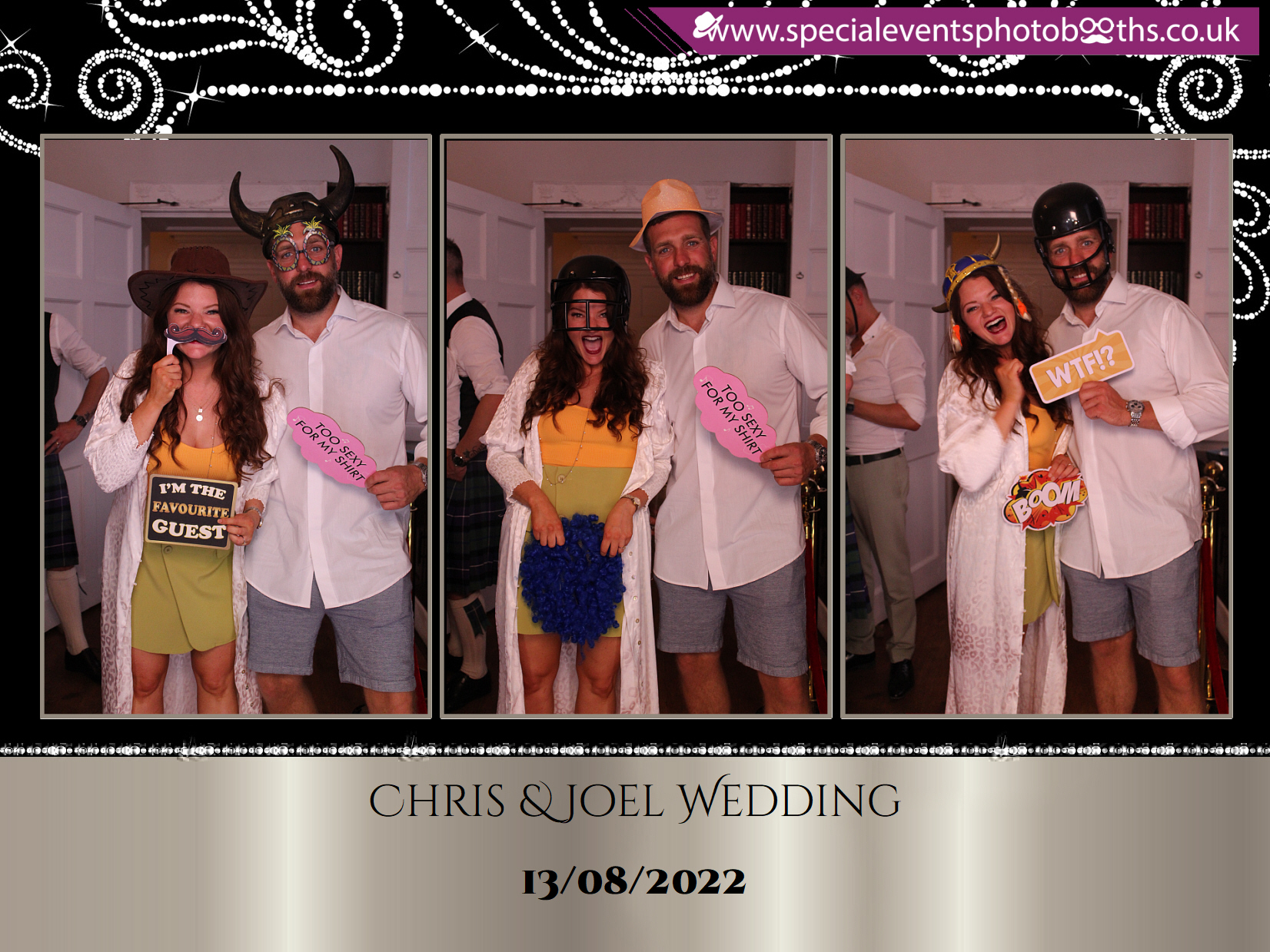 Chris & Joel Wedding | View more photos from the event at my.specialeventsphotobooths.co.uk/u/SpecialEventsPhotoBooths/Chris-Joel-Wedding