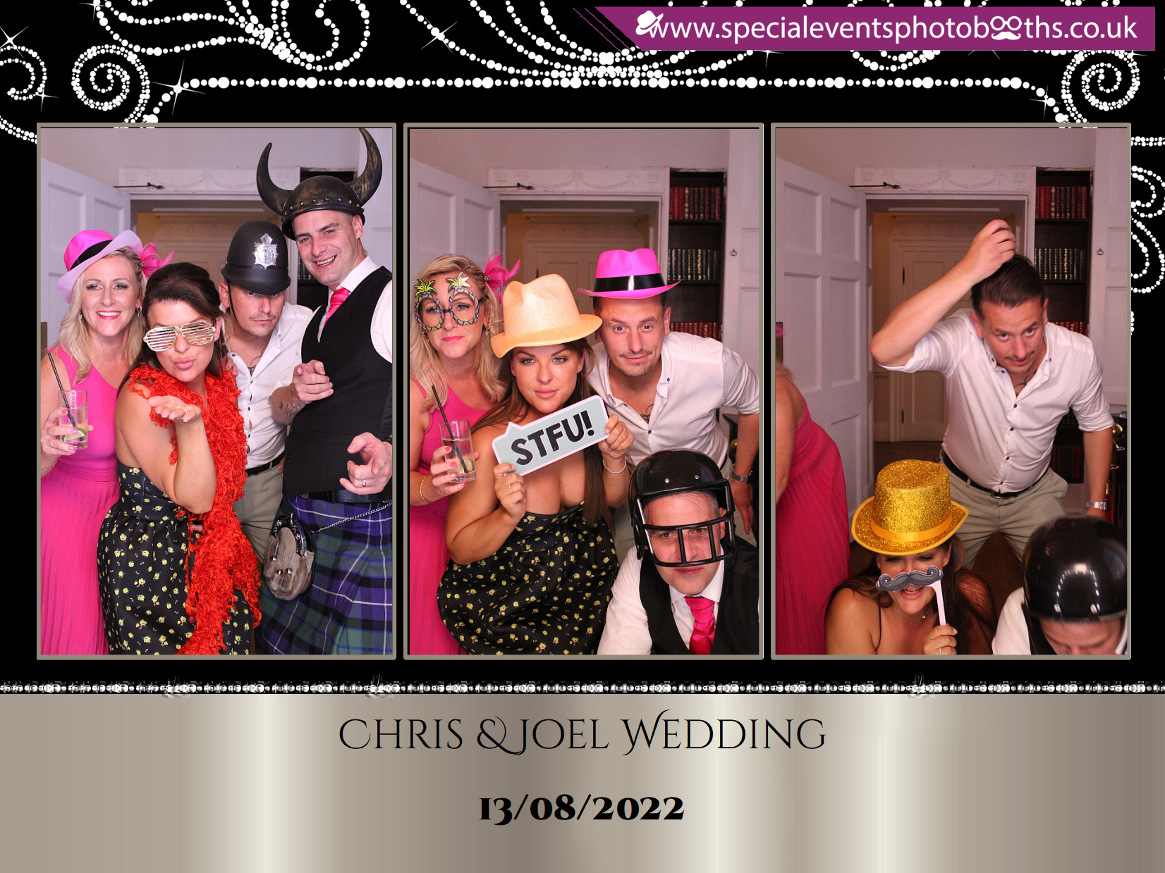 Chris & Joel Wedding | View more photos from the event at my.specialeventsphotobooths.co.uk/u/SpecialEventsPhotoBooths/Chris-Joel-Wedding