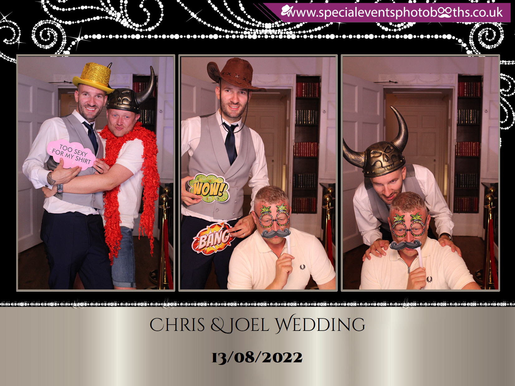 Chris & Joel Wedding | View more photos from the event at my.specialeventsphotobooths.co.uk/u/SpecialEventsPhotoBooths/Chris-Joel-Wedding