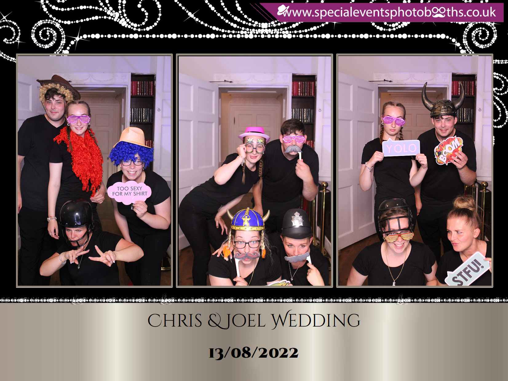 Chris & Joel Wedding | View more photos from the event at my.specialeventsphotobooths.co.uk/u/SpecialEventsPhotoBooths/Chris-Joel-Wedding