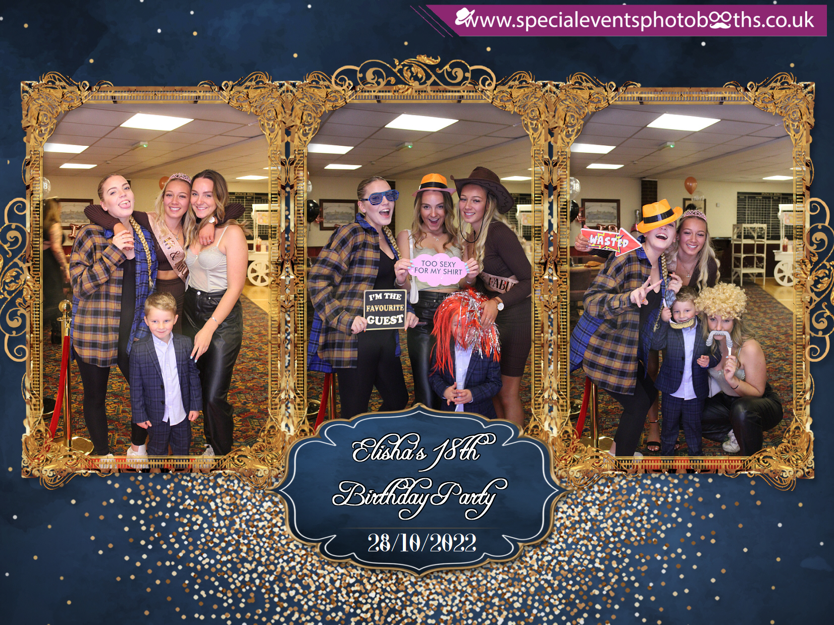 Elisha's 18th Birthday Party | View more photos from the event at my.specialeventsphotobooths.co.uk/u/SpecialEventsPhotoBooths/Elishas-18th-Birthday-Party
