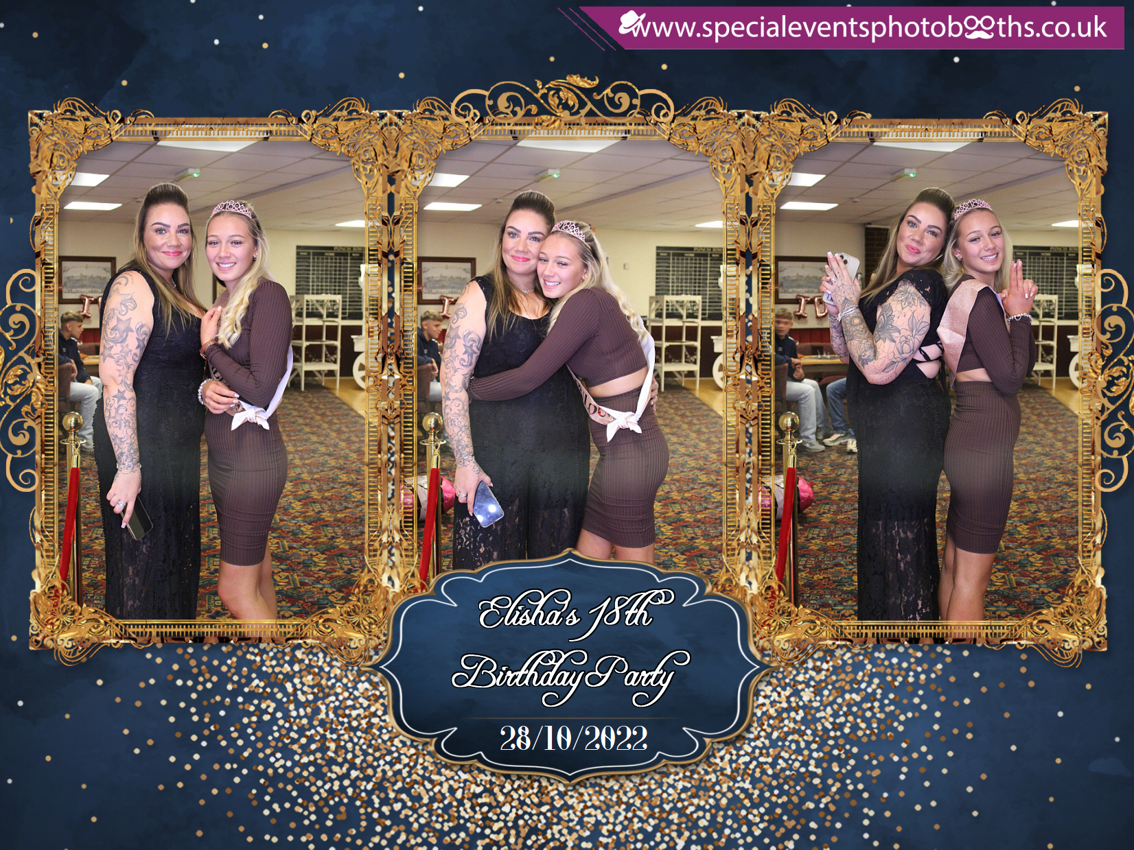 Elisha's 18th Birthday Party | View more photos from the event at my.specialeventsphotobooths.co.uk/u/SpecialEventsPhotoBooths/Elishas-18th-Birthday-Party
