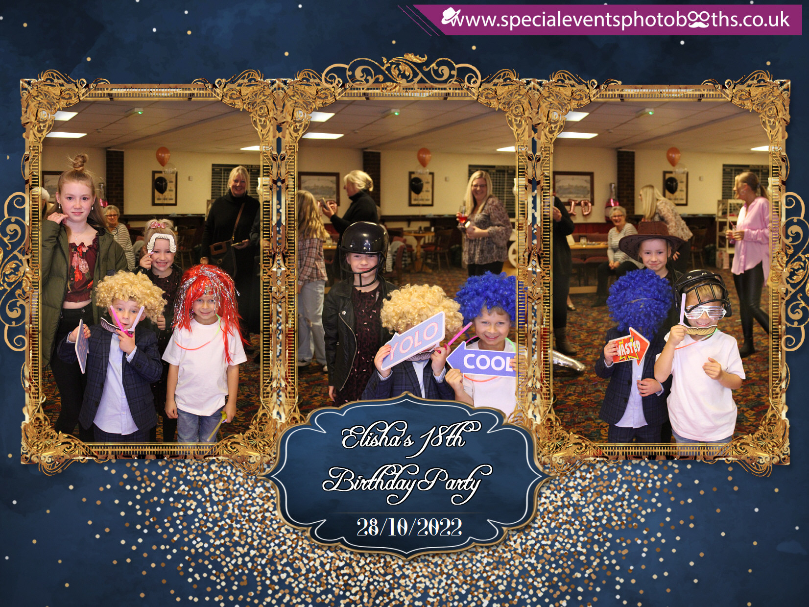 Elisha's 18th Birthday Party | View more photos from the event at my.specialeventsphotobooths.co.uk/u/SpecialEventsPhotoBooths/Elishas-18th-Birthday-Party