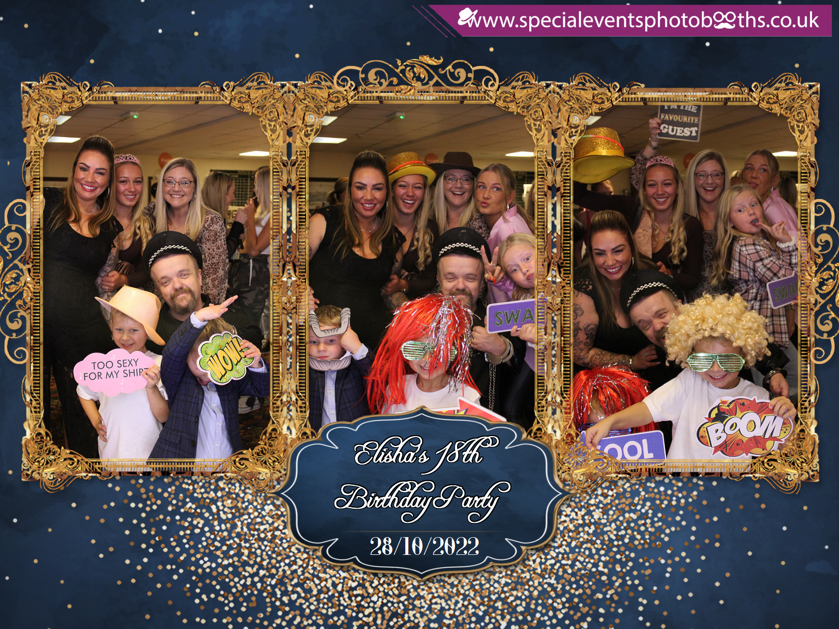 Elisha's 18th Birthday Party | View more photos from the event at my.specialeventsphotobooths.co.uk/u/SpecialEventsPhotoBooths/Elishas-18th-Birthday-Party