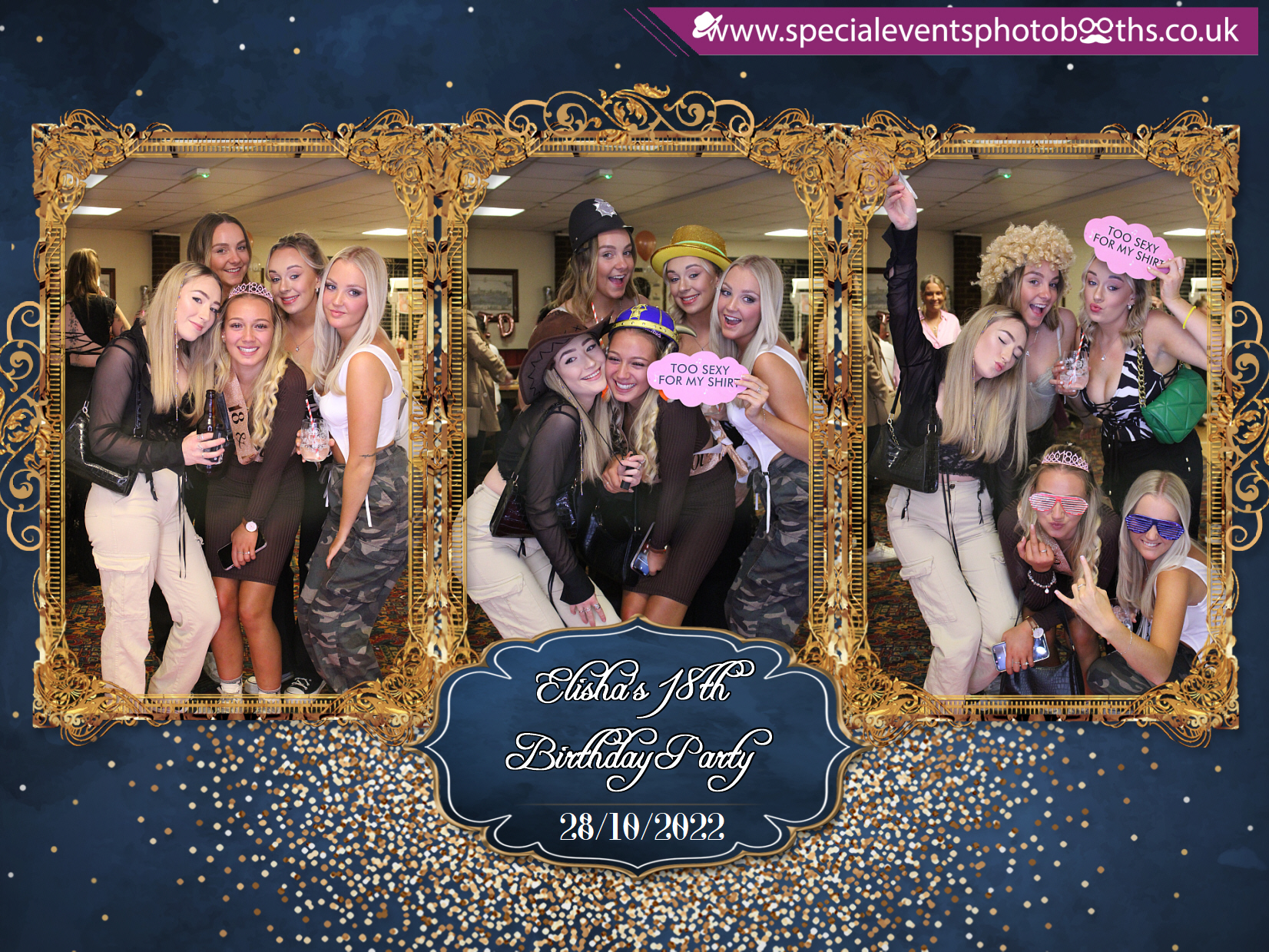 Elisha's 18th Birthday Party | View more photos from the event at my.specialeventsphotobooths.co.uk/u/SpecialEventsPhotoBooths/Elishas-18th-Birthday-Party
