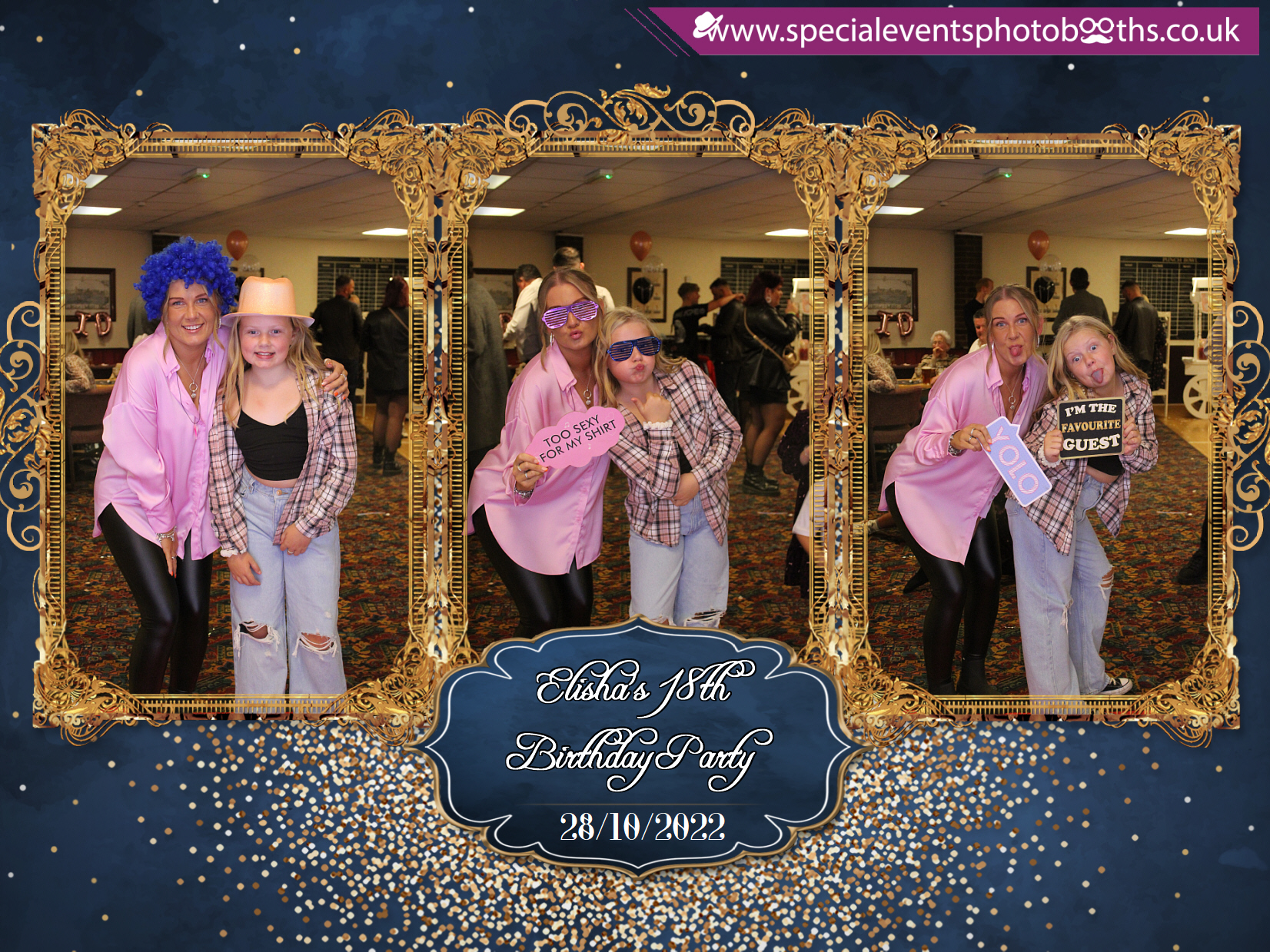 Elisha's 18th Birthday Party | View more photos from the event at my.specialeventsphotobooths.co.uk/u/SpecialEventsPhotoBooths/Elishas-18th-Birthday-Party