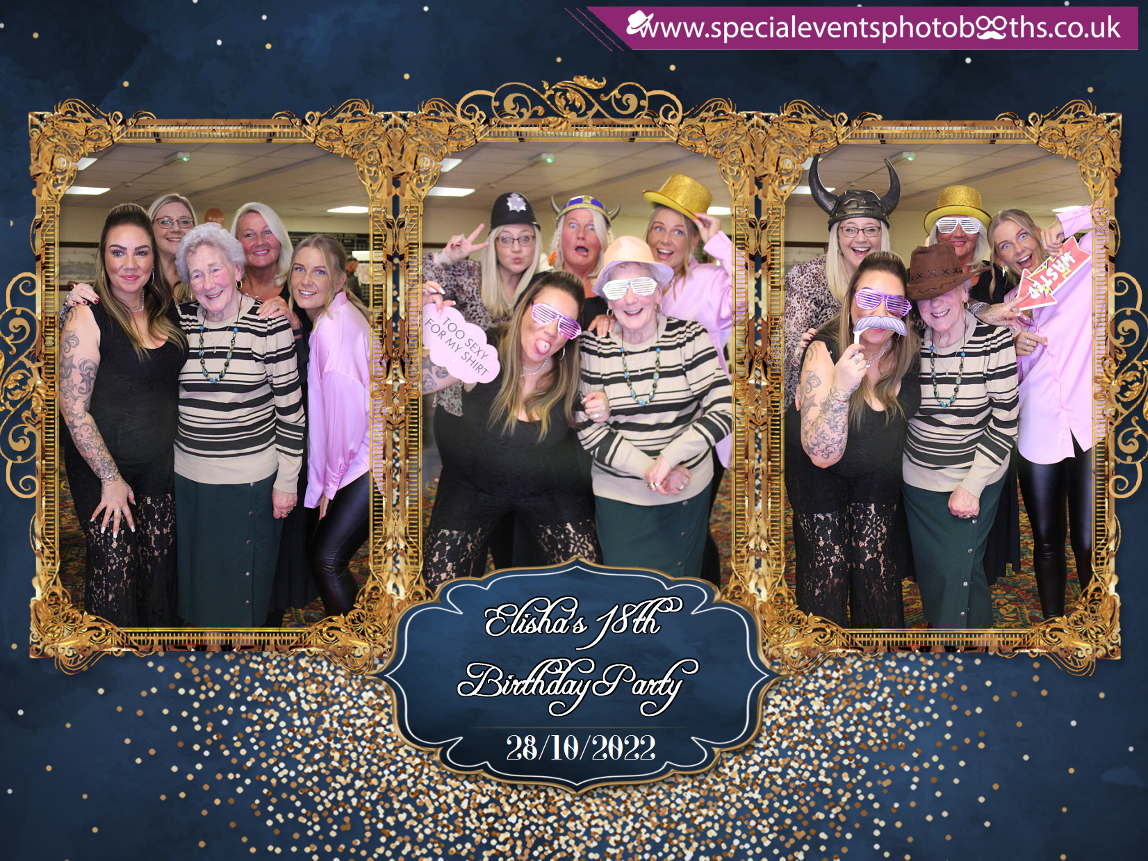 Elisha's 18th Birthday Party | View more photos from the event at my.specialeventsphotobooths.co.uk/u/SpecialEventsPhotoBooths/Elishas-18th-Birthday-Party