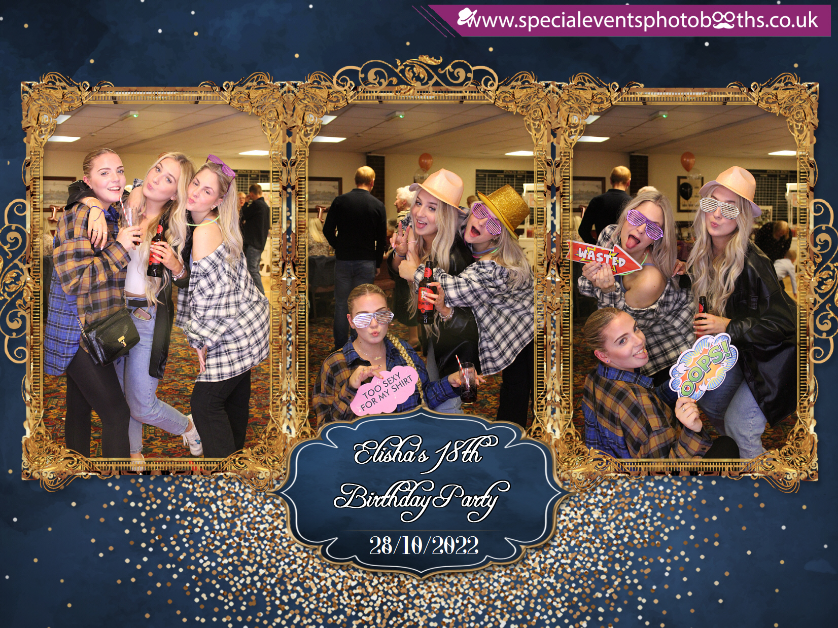 Elisha's 18th Birthday Party | View more photos from the event at my.specialeventsphotobooths.co.uk/u/SpecialEventsPhotoBooths/Elishas-18th-Birthday-Party