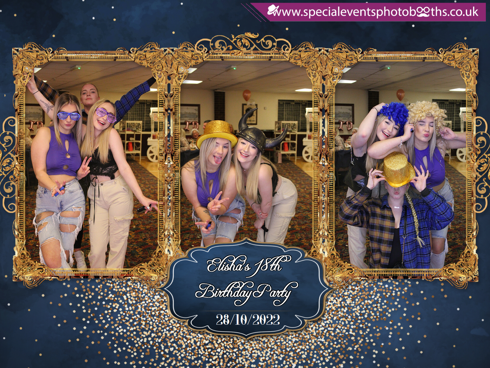 Elisha's 18th Birthday Party | View more photos from the event at my.specialeventsphotobooths.co.uk/u/SpecialEventsPhotoBooths/Elishas-18th-Birthday-Party