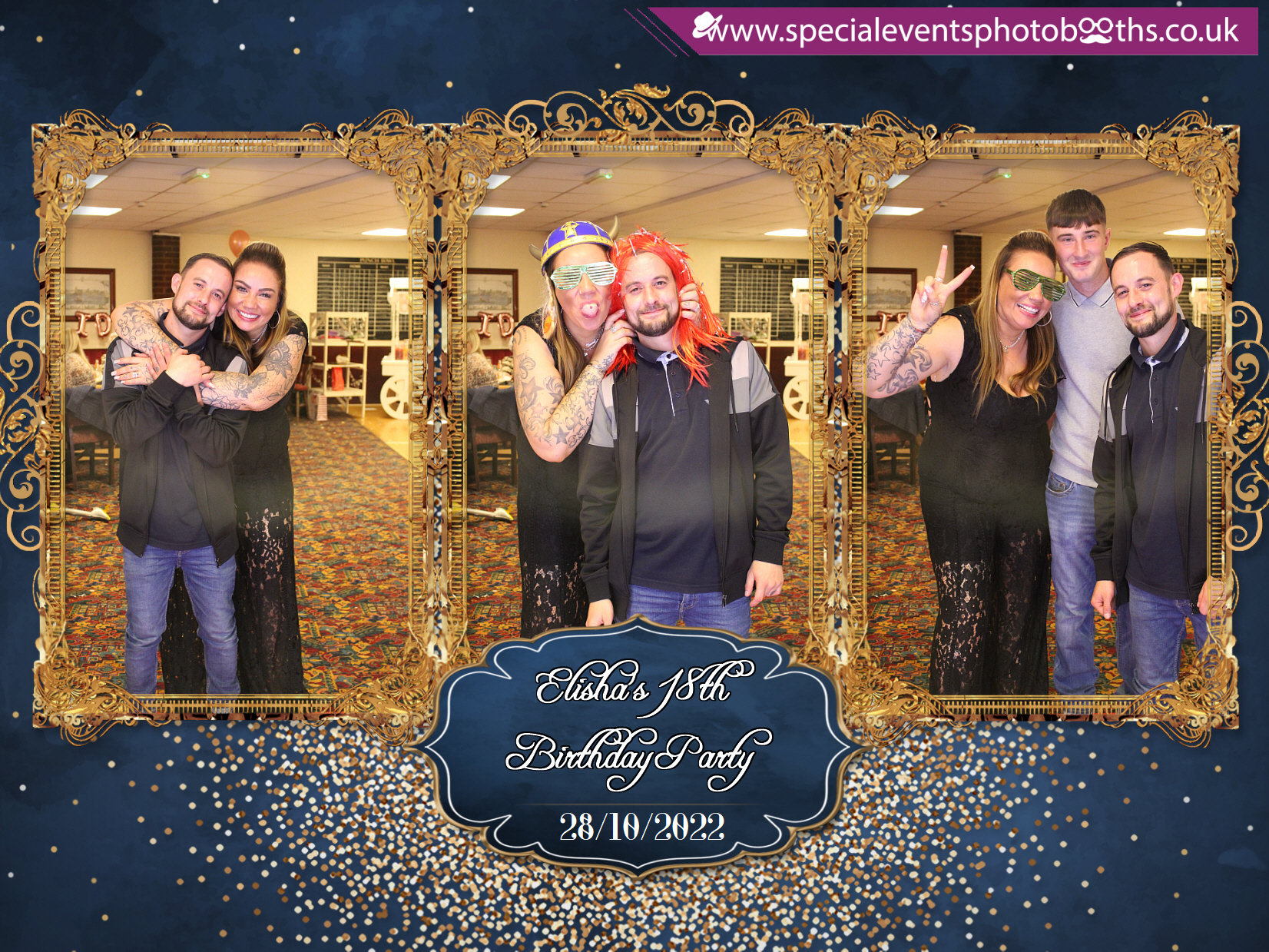 Elisha's 18th Birthday Party | View more photos from the event at my.specialeventsphotobooths.co.uk/u/SpecialEventsPhotoBooths/Elishas-18th-Birthday-Party