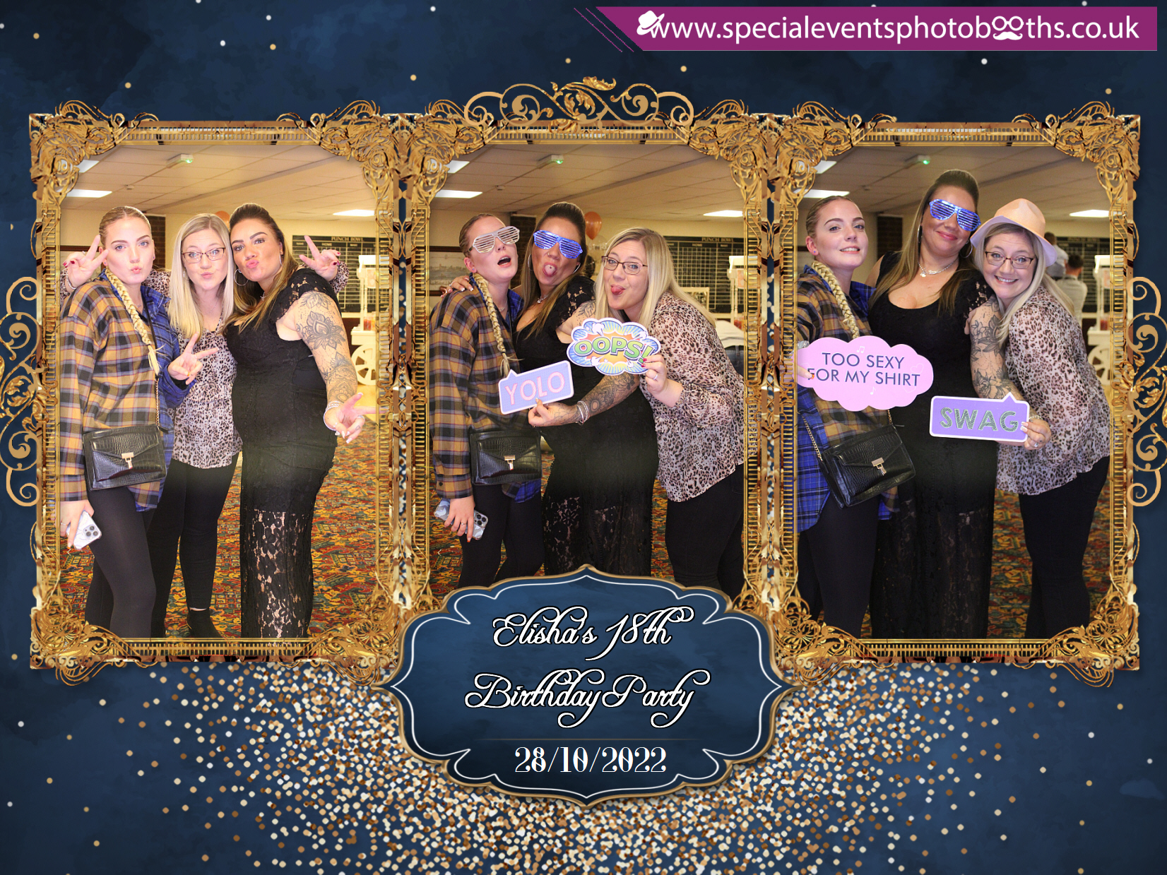 Elisha's 18th Birthday Party | View more photos from the event at my.specialeventsphotobooths.co.uk/u/SpecialEventsPhotoBooths/Elishas-18th-Birthday-Party