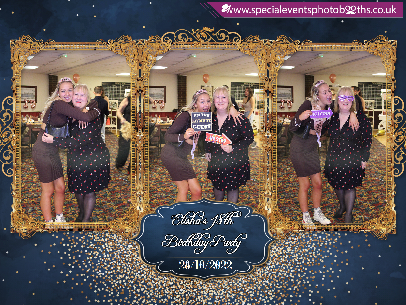 Elisha's 18th Birthday Party | View more photos from the event at my.specialeventsphotobooths.co.uk/u/SpecialEventsPhotoBooths/Elishas-18th-Birthday-Party