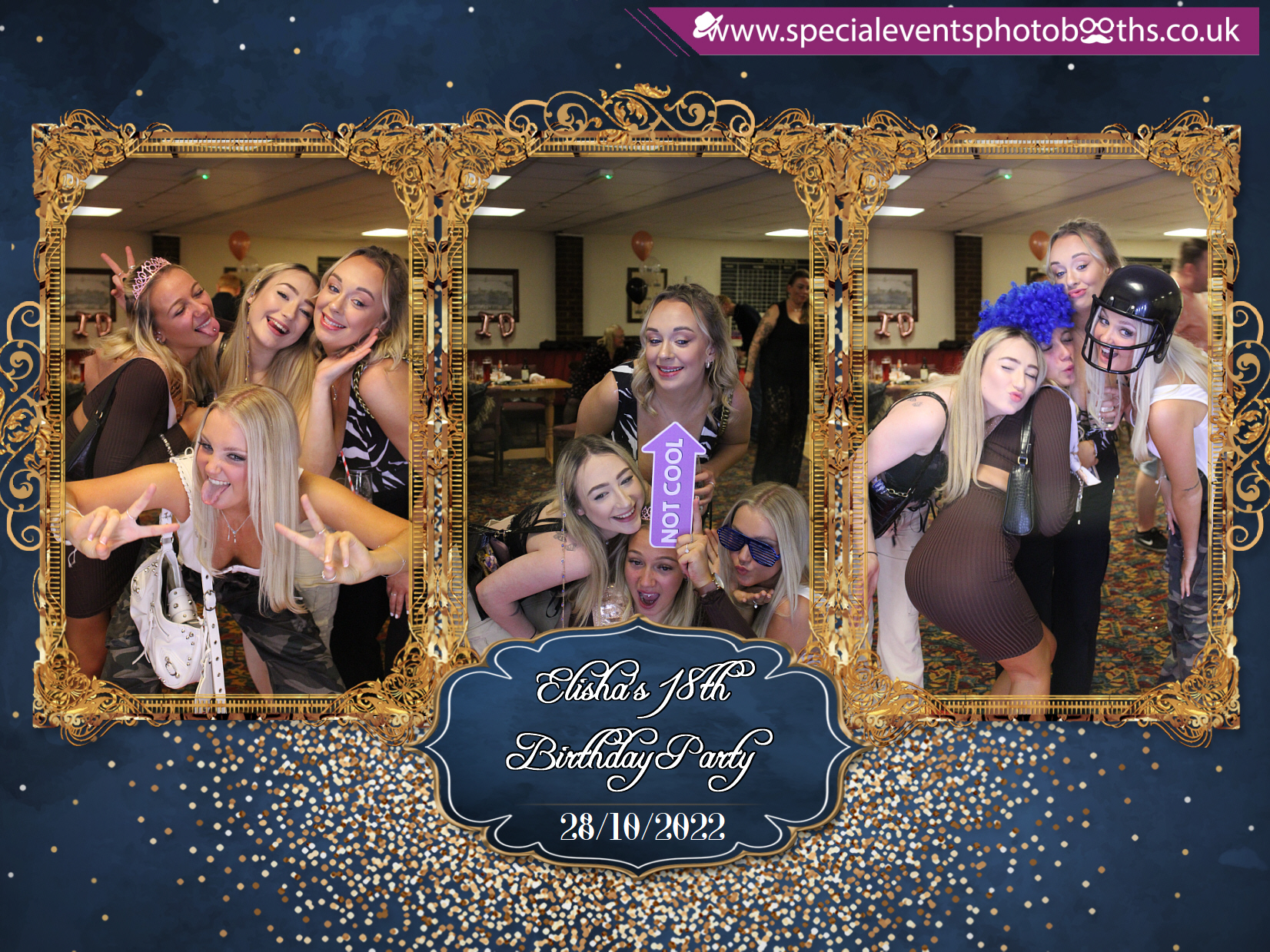 Elisha's 18th Birthday Party | View more photos from the event at my.specialeventsphotobooths.co.uk/u/SpecialEventsPhotoBooths/Elishas-18th-Birthday-Party