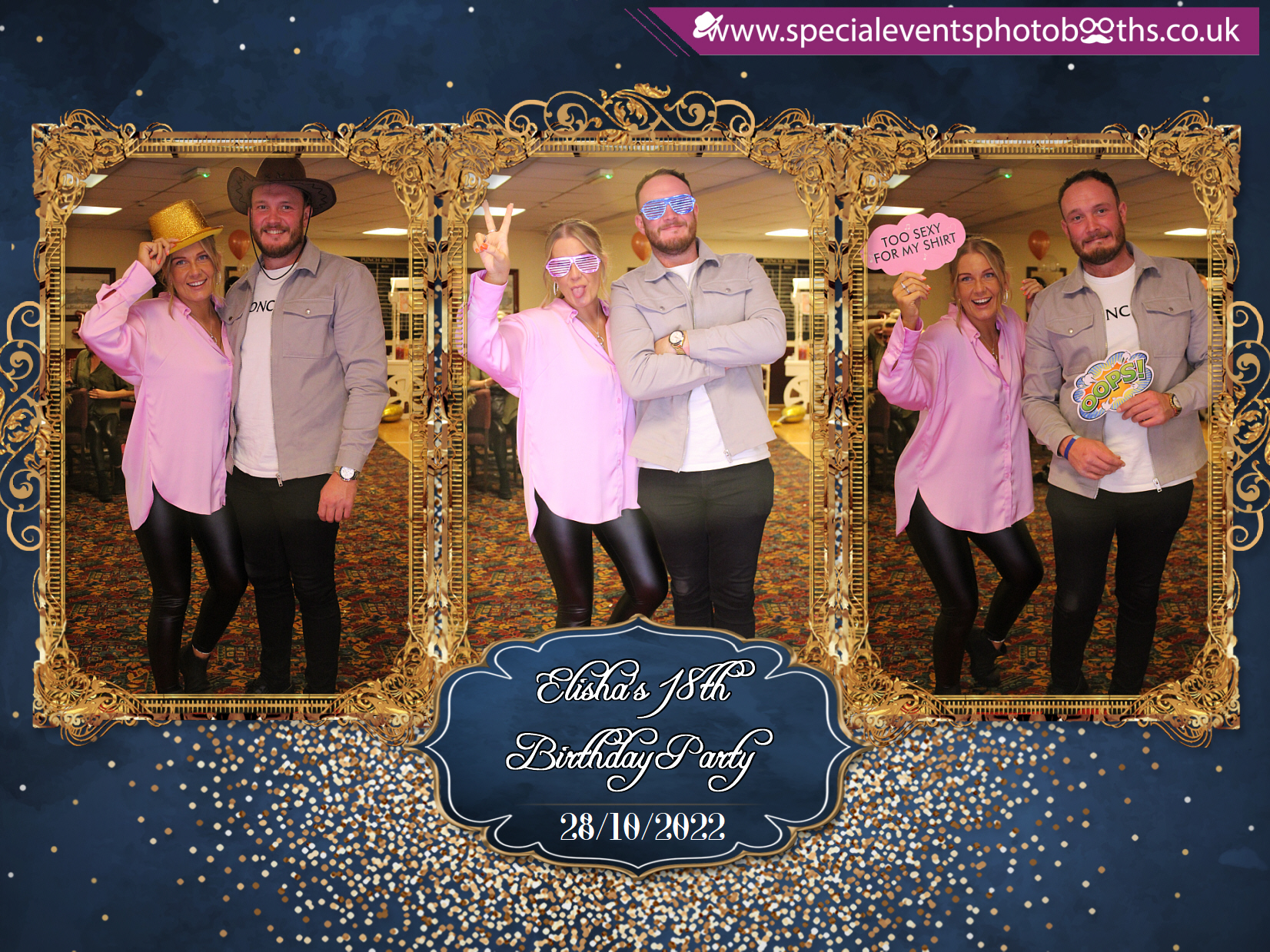 Elisha's 18th Birthday Party | View more photos from the event at my.specialeventsphotobooths.co.uk/u/SpecialEventsPhotoBooths/Elishas-18th-Birthday-Party