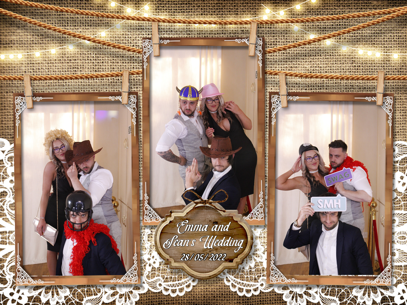 Emma and Sean's Wedding | View more photos from the event at my.specialeventsphotobooths.co.uk/u/SpecialEventsPhotoBooths/Emma-and-Seans-Wedding