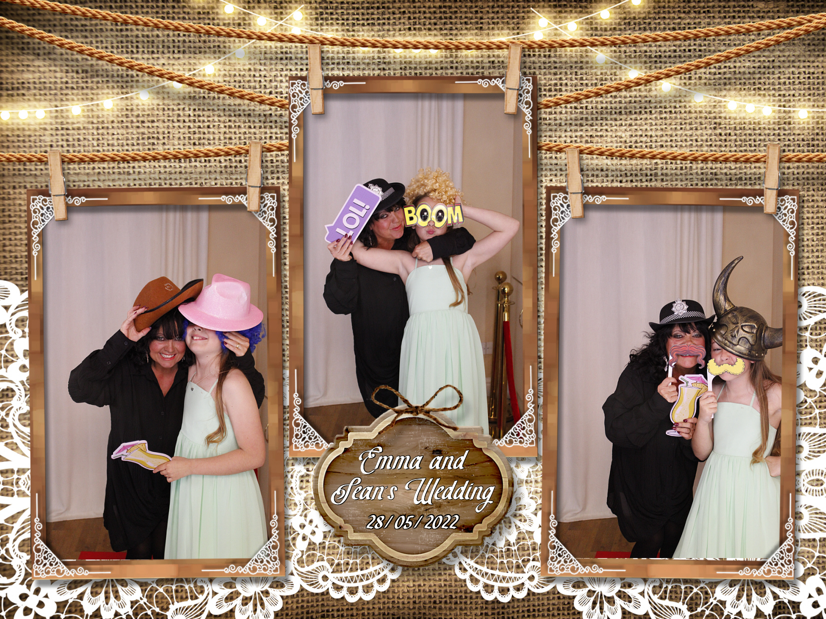 Emma and Sean's Wedding | View more photos from the event at my.specialeventsphotobooths.co.uk/u/SpecialEventsPhotoBooths/Emma-and-Seans-Wedding