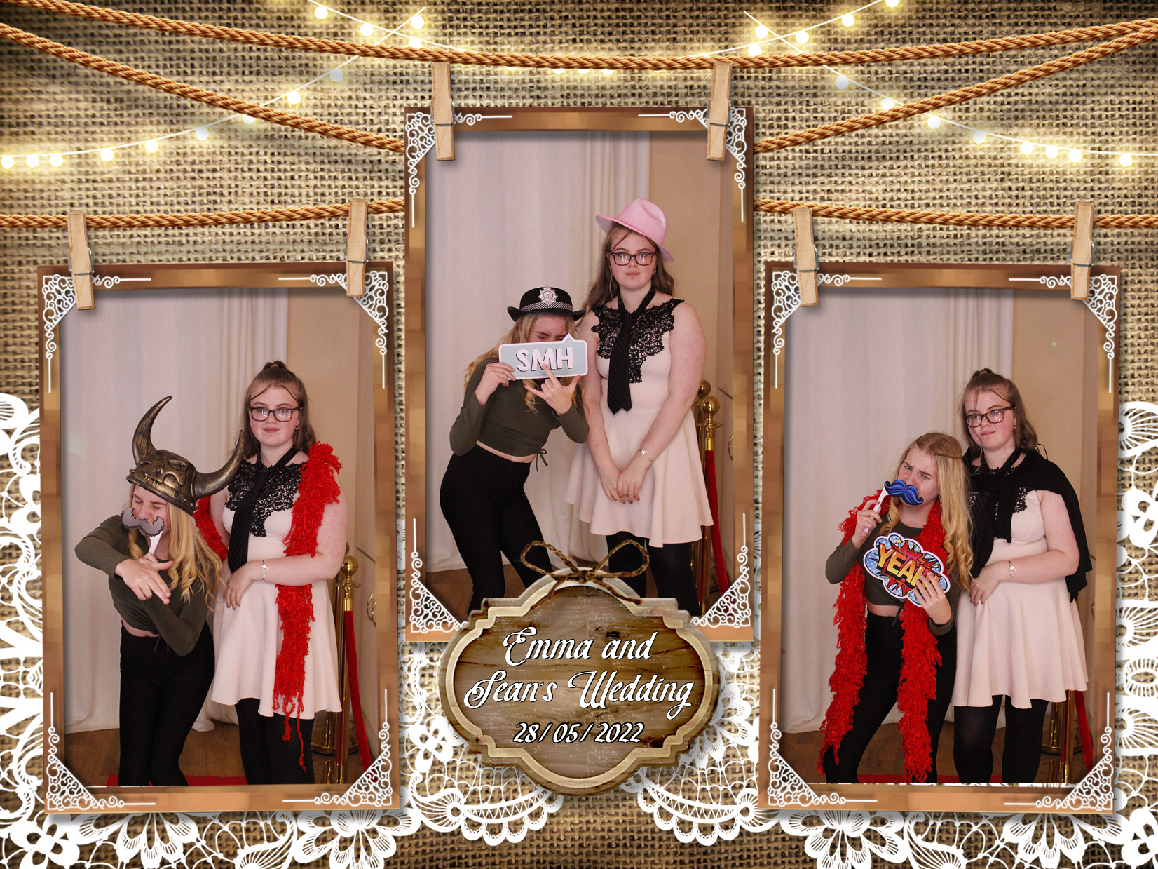 Emma and Sean's Wedding | View more photos from the event at my.specialeventsphotobooths.co.uk/u/SpecialEventsPhotoBooths/Emma-and-Seans-Wedding