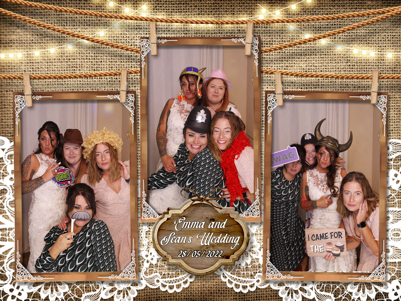 Emma and Sean's Wedding | View more photos from the event at my.specialeventsphotobooths.co.uk/u/SpecialEventsPhotoBooths/Emma-and-Seans-Wedding