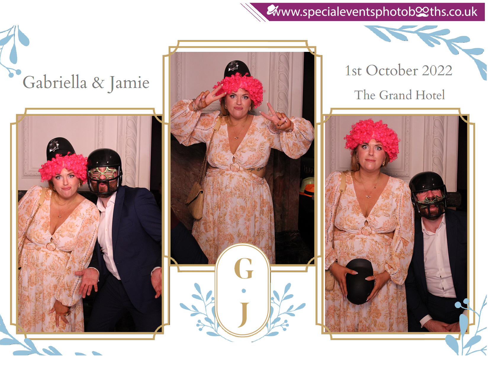 Gabriella and Jamie's Wedding | View more photos from the event at my.specialeventsphotobooths.co.uk/u/SpecialEventsPhotoBooths/Gabriella-and-Jamies-Wedding