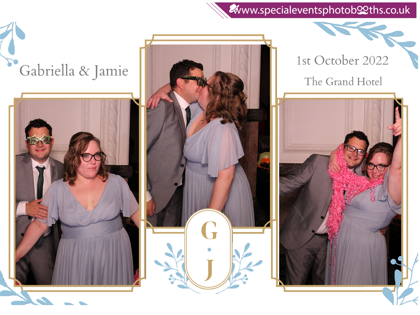 Gabriella and Jamie's Wedding | View more photos from the event at my.specialeventsphotobooths.co.uk/u/SpecialEventsPhotoBooths/Gabriella-and-Jamies-Wedding